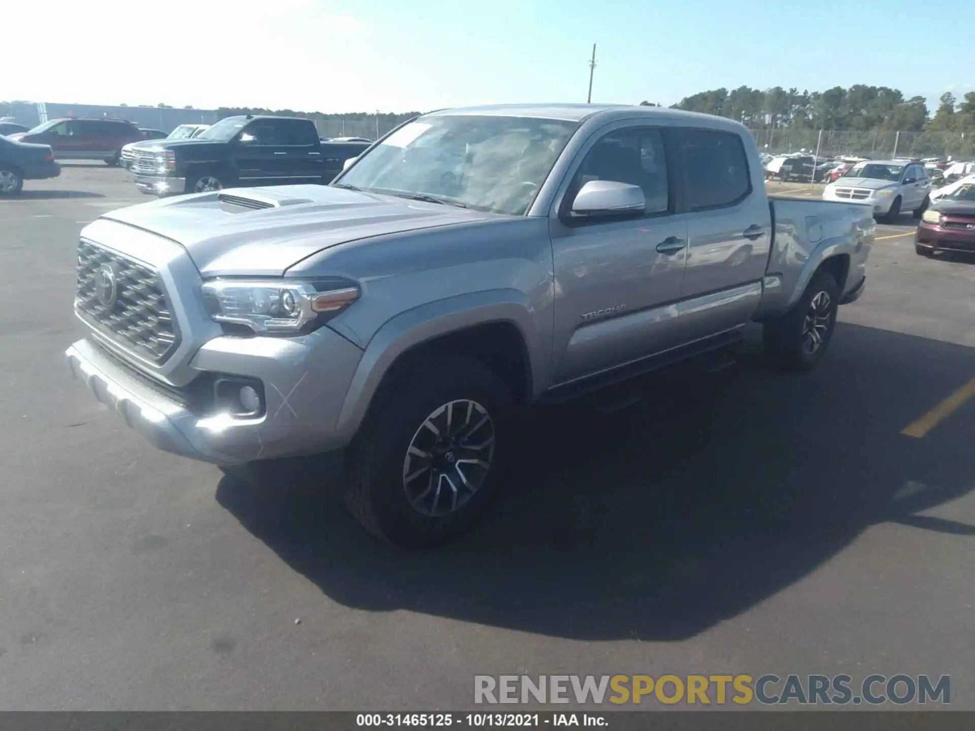 2 Photograph of a damaged car 3TMDZ5BN4LM084192 TOYOTA TACOMA 4WD 2020