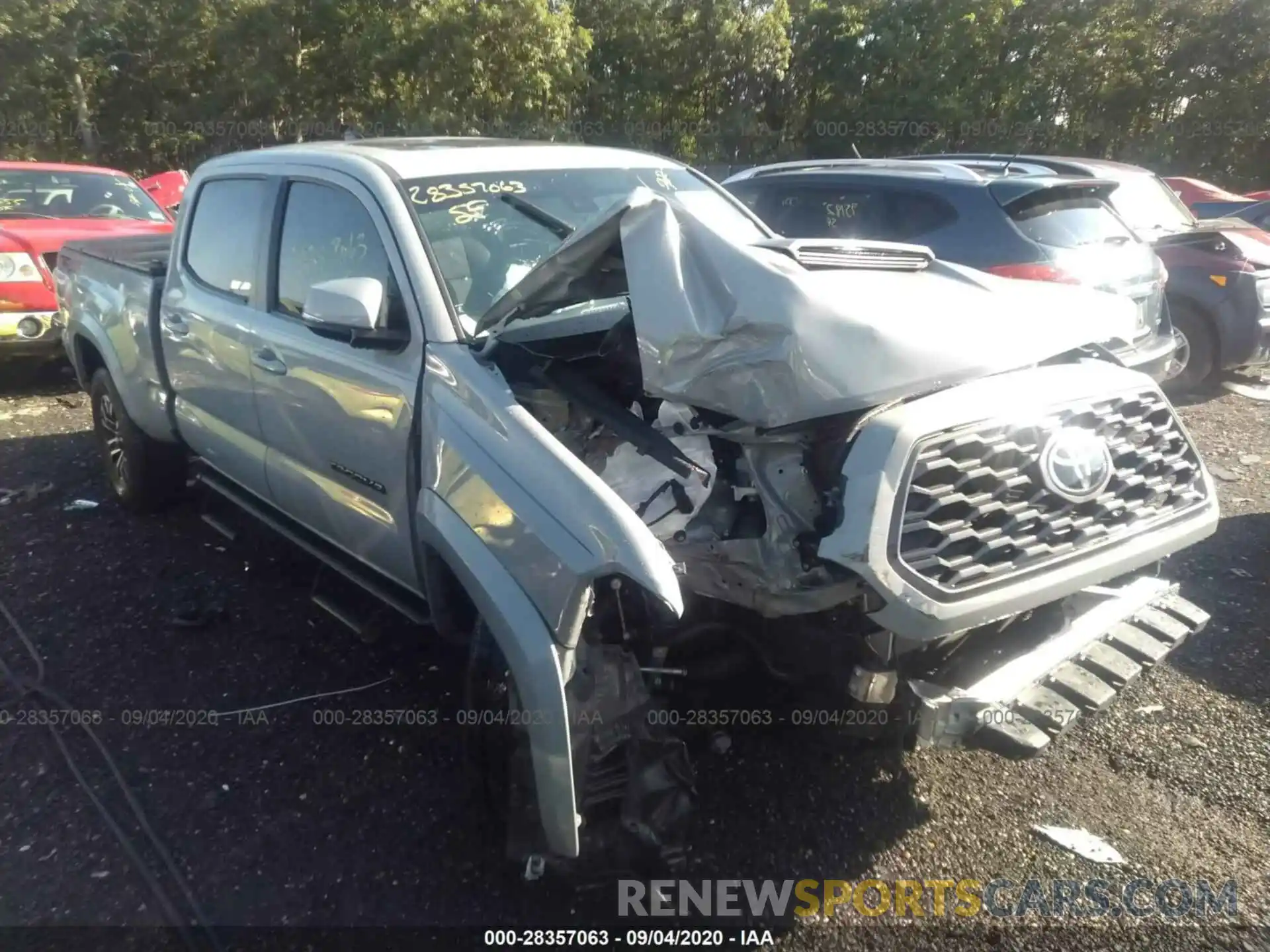 6 Photograph of a damaged car 3TMDZ5BN4LM085780 TOYOTA TACOMA 4WD 2020