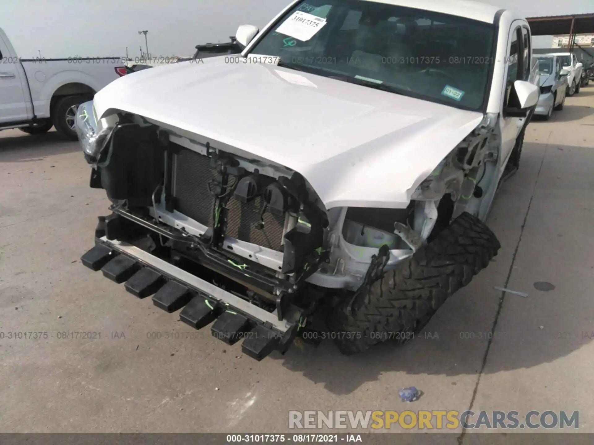 6 Фотография поврежденного автомобиля 3TMDZ5BN4LM092406 TOYOTA TACOMA 4WD 2020