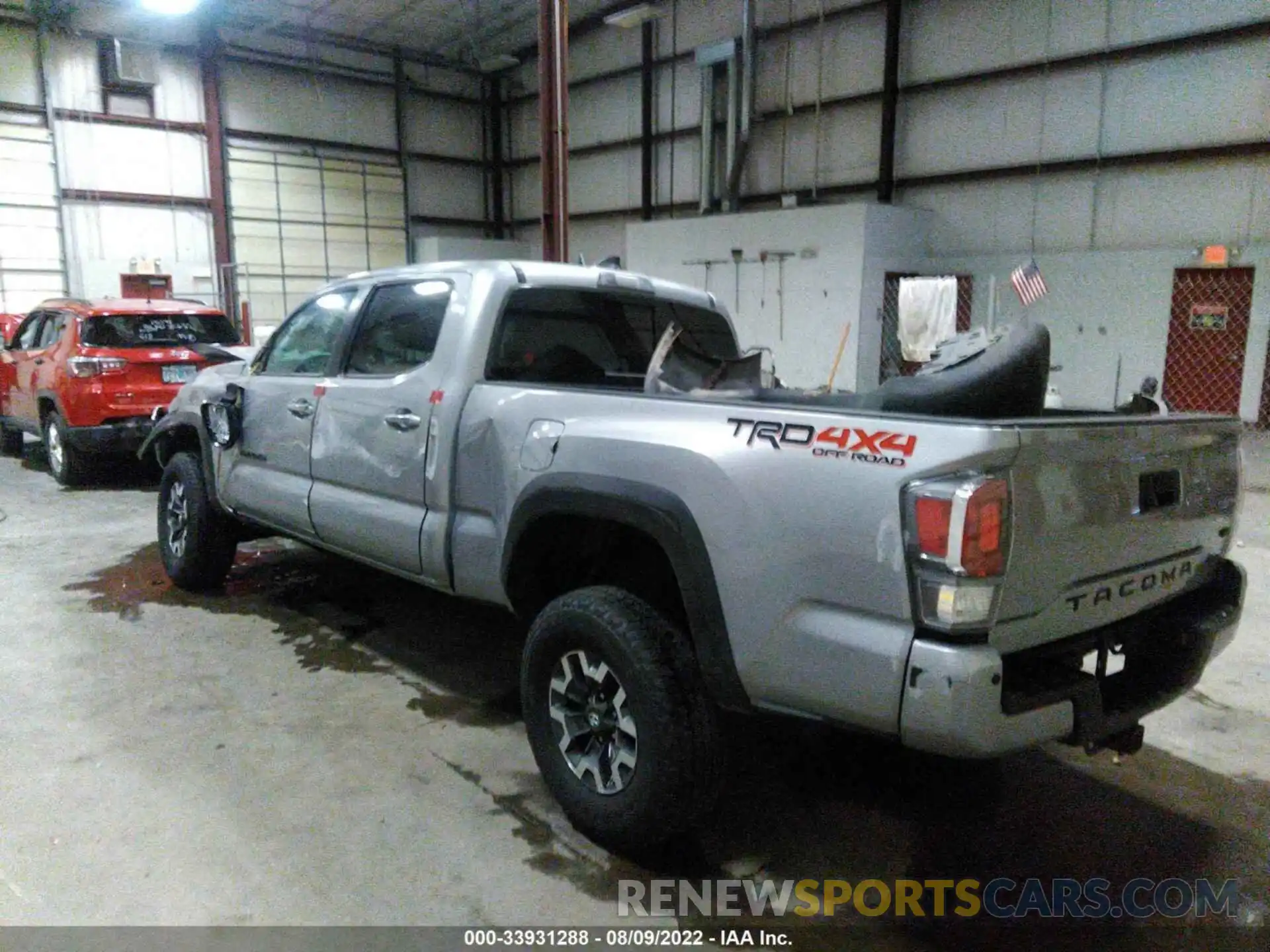 3 Фотография поврежденного автомобиля 3TMDZ5BN4LM092745 TOYOTA TACOMA 4WD 2020