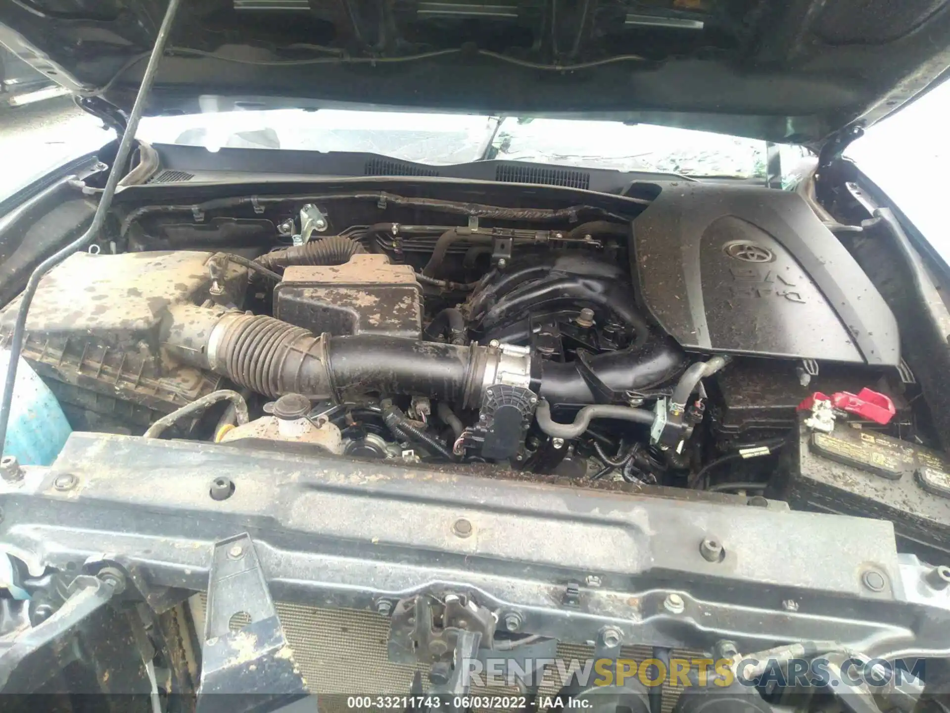 10 Photograph of a damaged car 3TMDZ5BN4LM093796 TOYOTA TACOMA 4WD 2020