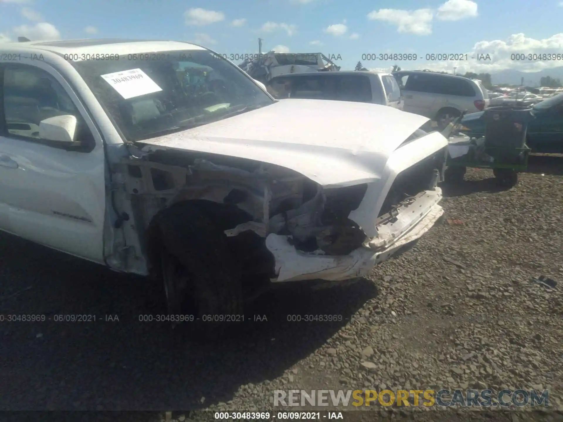 6 Photograph of a damaged car 3TMDZ5BN4LM094141 TOYOTA TACOMA 4WD 2020