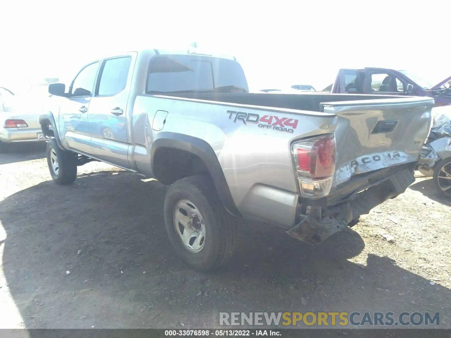 3 Фотография поврежденного автомобиля 3TMDZ5BN4LM097329 TOYOTA TACOMA 4WD 2020