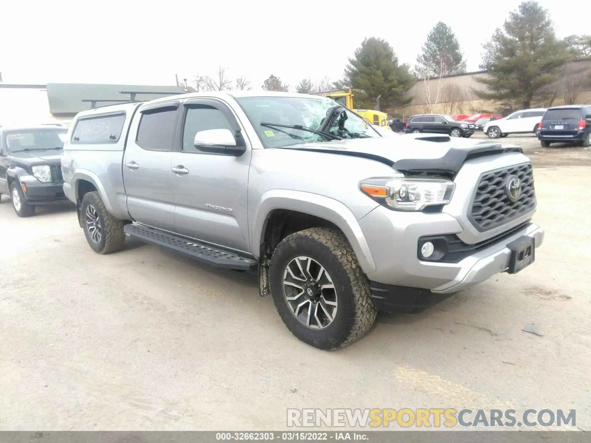 1 Photograph of a damaged car 3TMDZ5BN5LM082533 TOYOTA TACOMA 4WD 2020