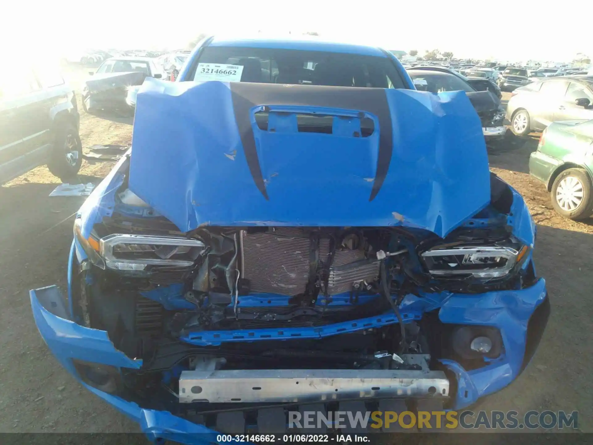 6 Photograph of a damaged car 3TMDZ5BN5LM083729 TOYOTA TACOMA 4WD 2020