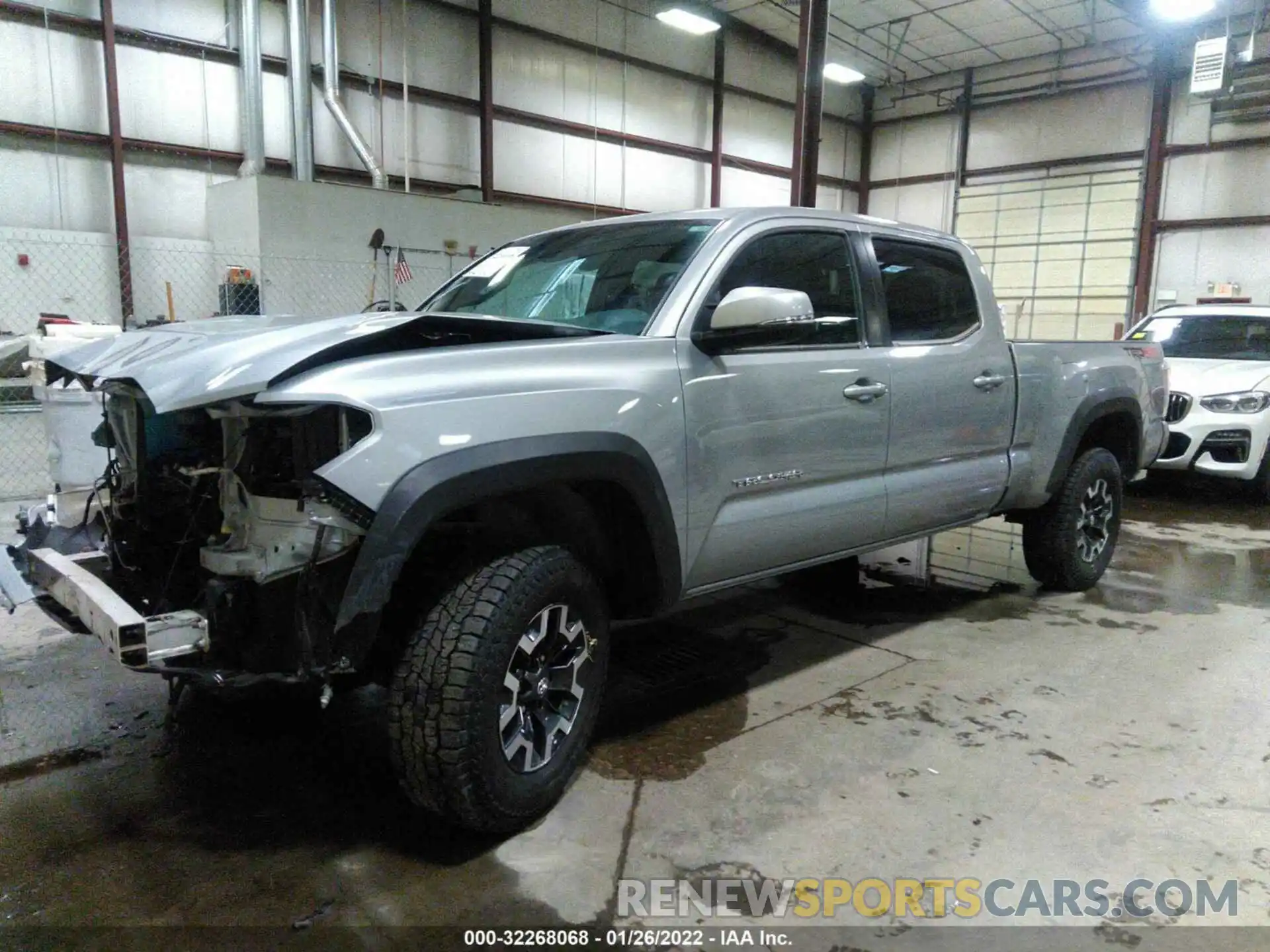 2 Photograph of a damaged car 3TMDZ5BN5LM093161 TOYOTA TACOMA 4WD 2020