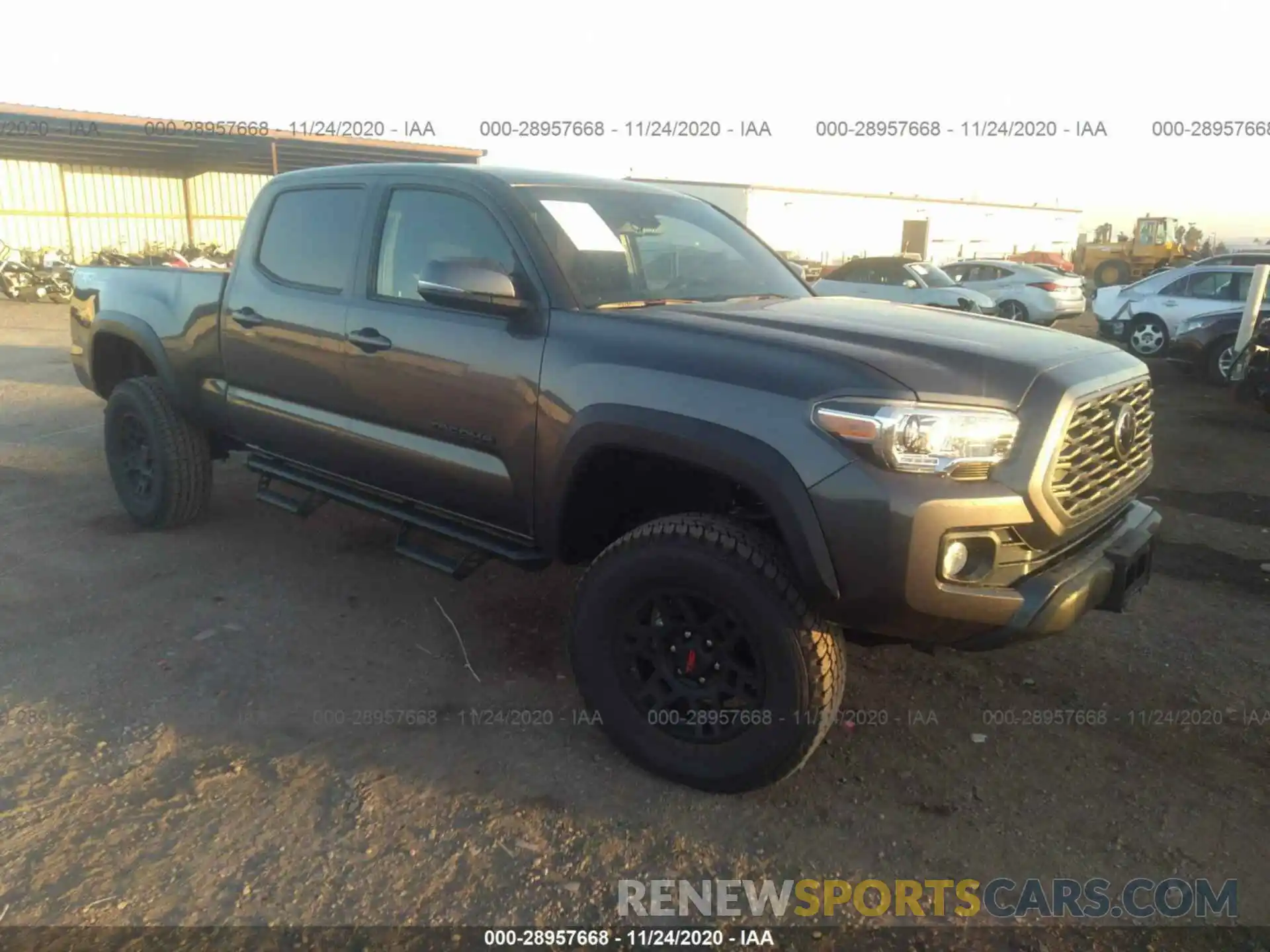 1 Photograph of a damaged car 3TMDZ5BN5LM094276 TOYOTA TACOMA 4WD 2020