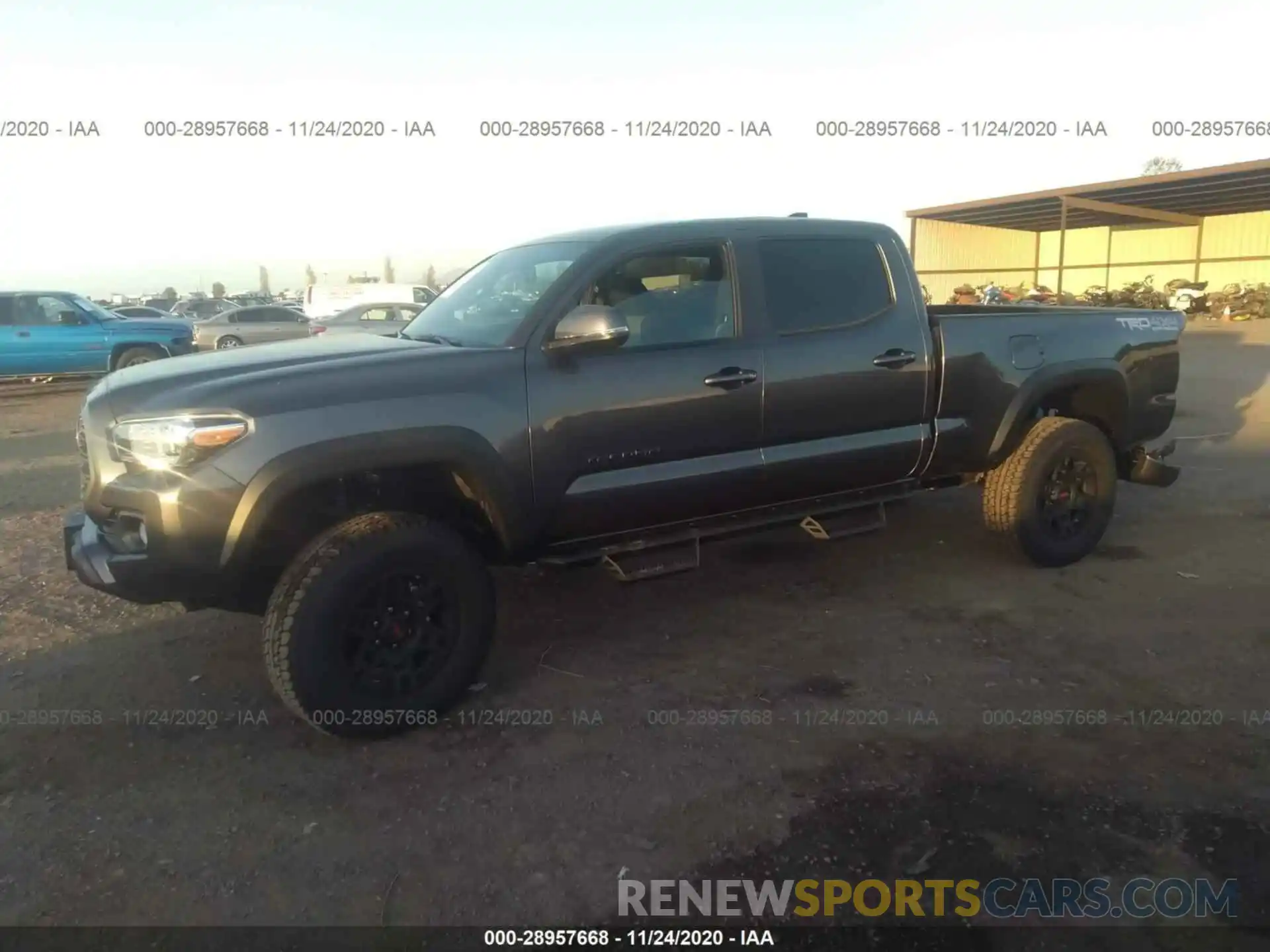 2 Photograph of a damaged car 3TMDZ5BN5LM094276 TOYOTA TACOMA 4WD 2020