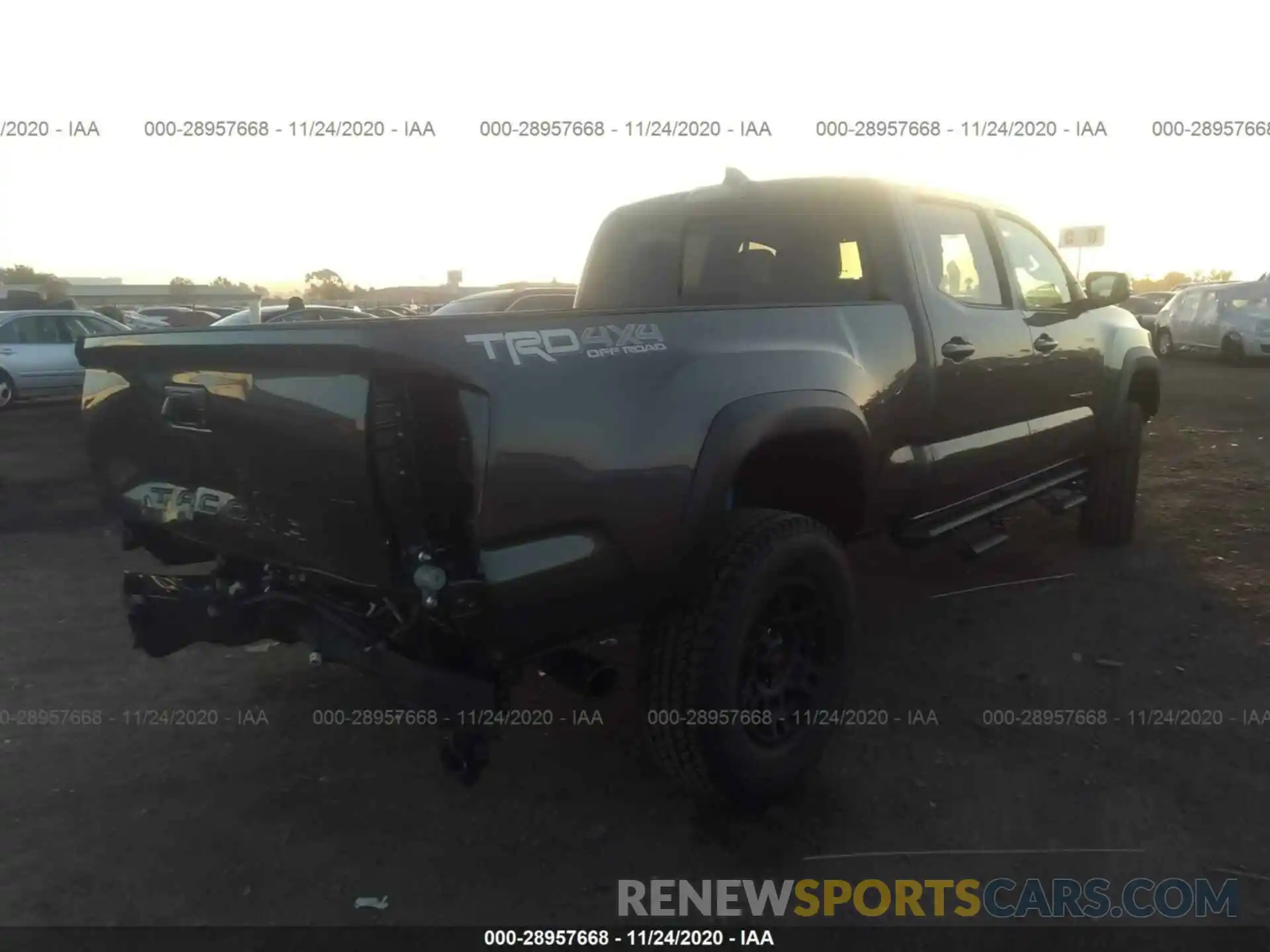 4 Photograph of a damaged car 3TMDZ5BN5LM094276 TOYOTA TACOMA 4WD 2020