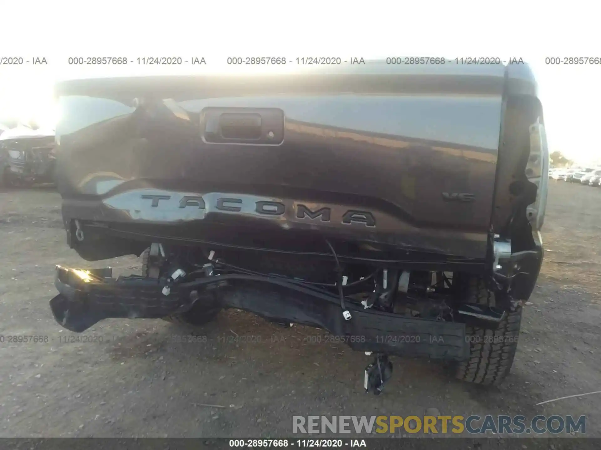 6 Photograph of a damaged car 3TMDZ5BN5LM094276 TOYOTA TACOMA 4WD 2020