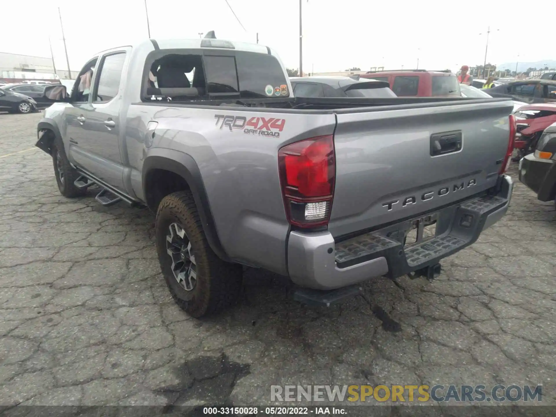 3 Фотография поврежденного автомобиля 3TMDZ5BN5LM095766 TOYOTA TACOMA 4WD 2020