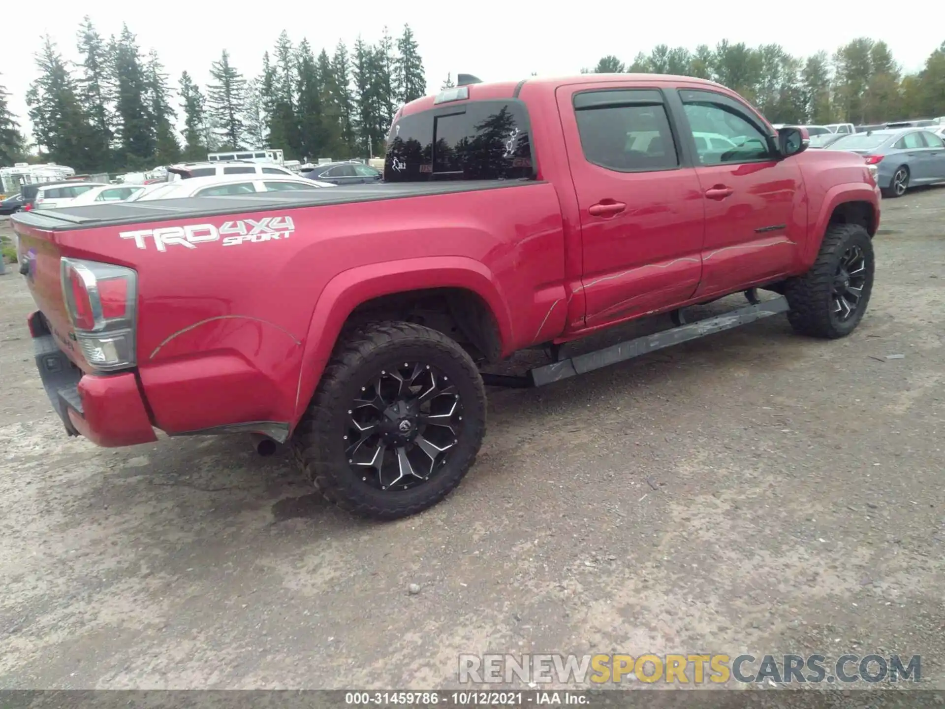 4 Фотография поврежденного автомобиля 3TMDZ5BN5LM096593 TOYOTA TACOMA 4WD 2020