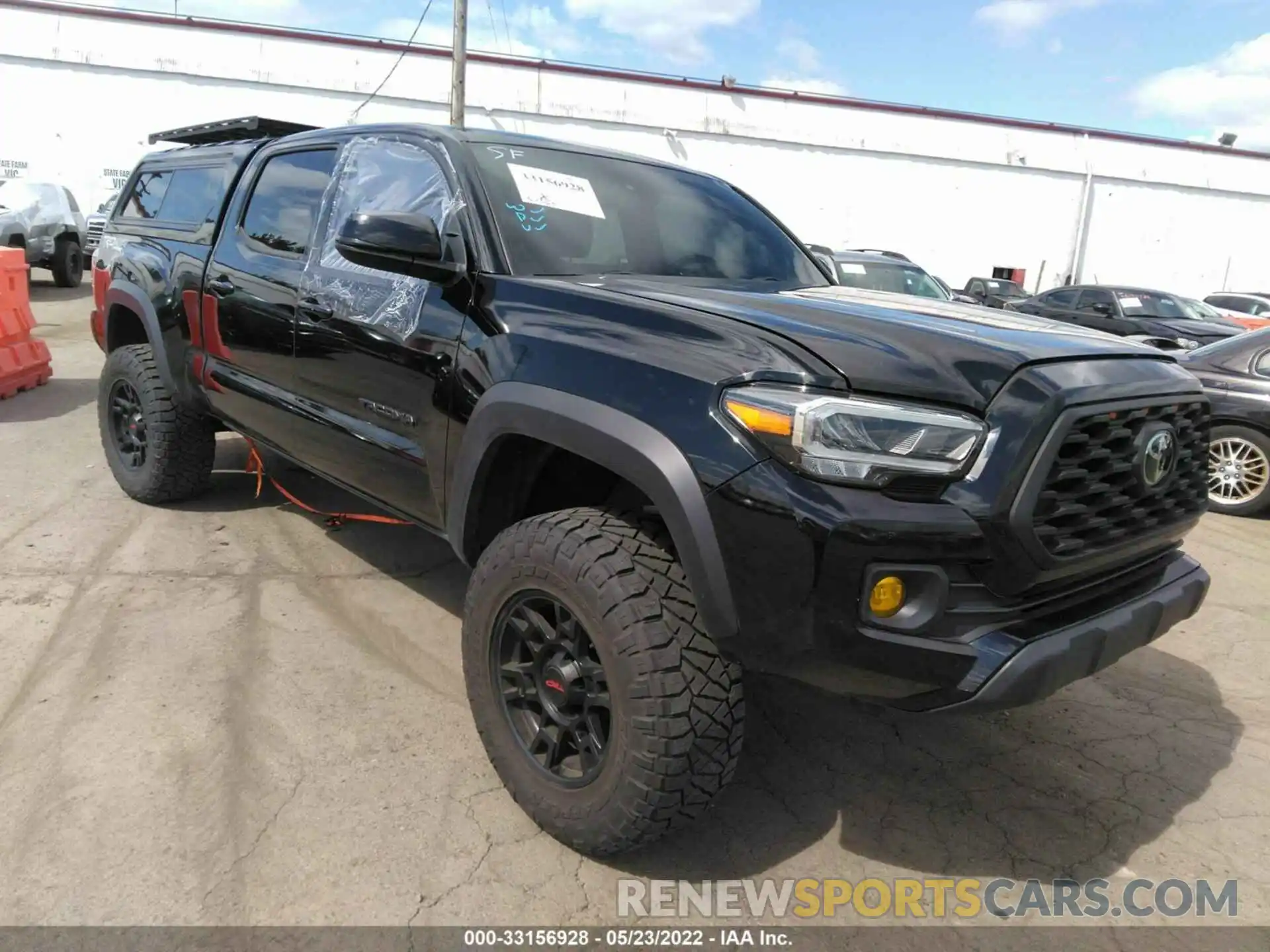 1 Photograph of a damaged car 3TMDZ5BN6LM090253 TOYOTA TACOMA 4WD 2020