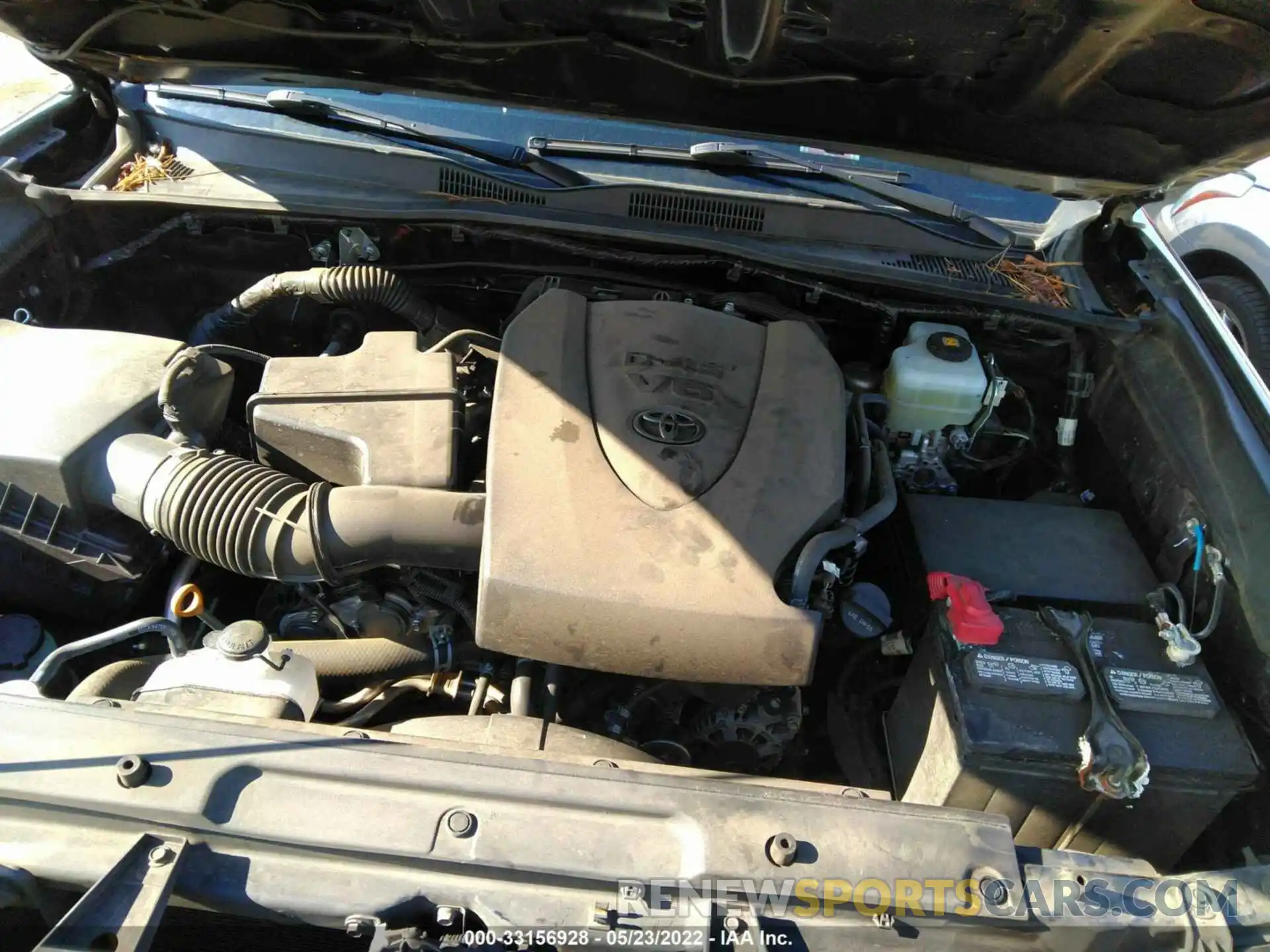 10 Photograph of a damaged car 3TMDZ5BN6LM090253 TOYOTA TACOMA 4WD 2020