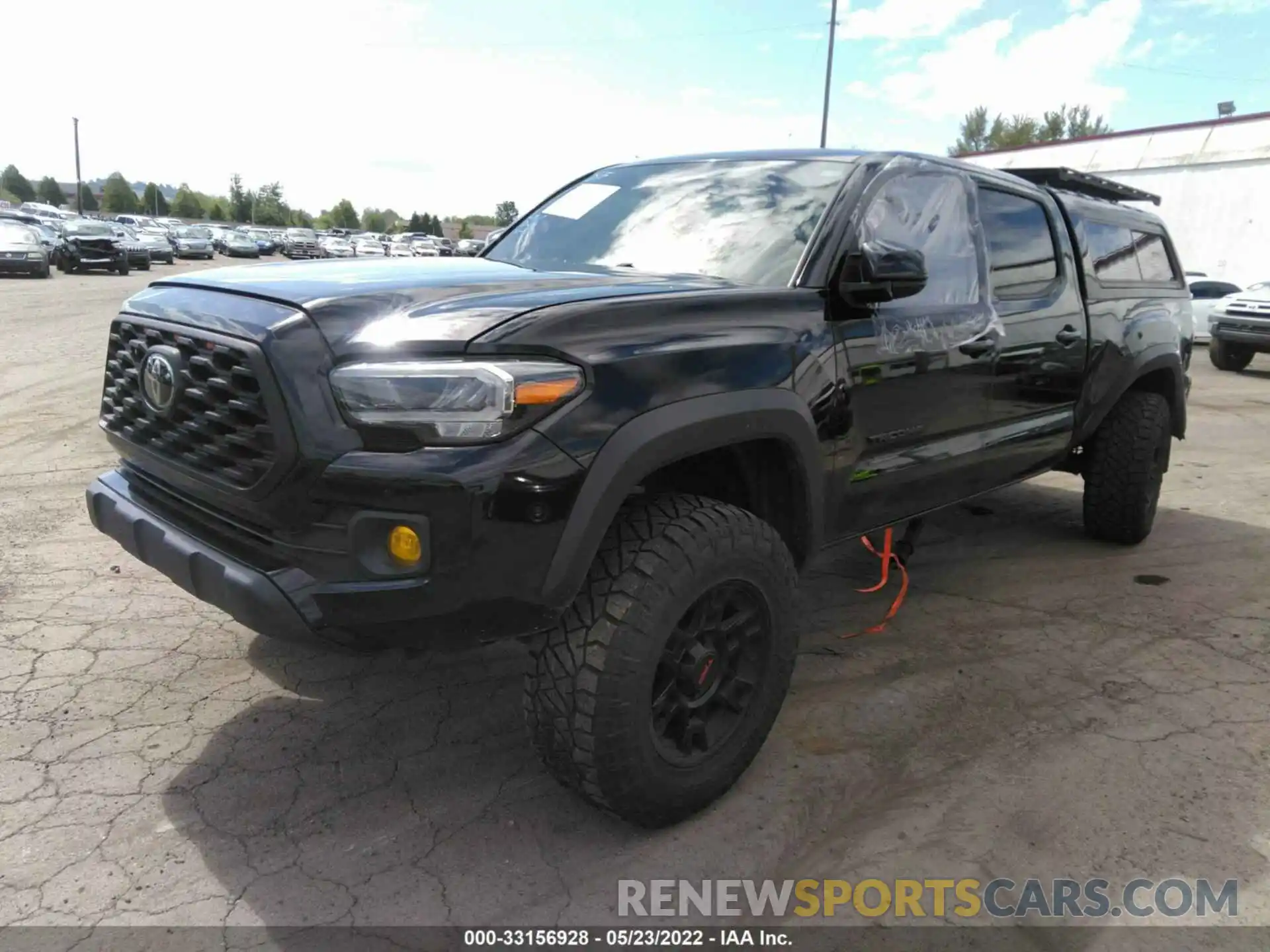 2 Photograph of a damaged car 3TMDZ5BN6LM090253 TOYOTA TACOMA 4WD 2020