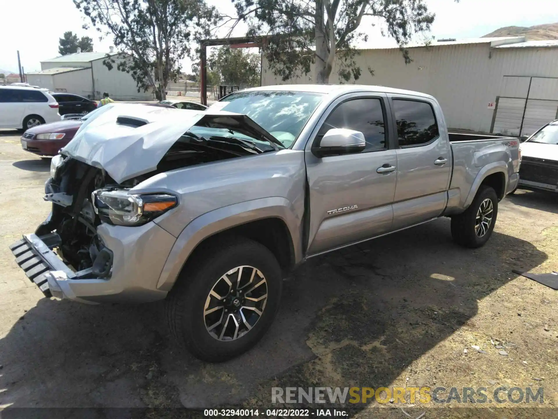 2 Photograph of a damaged car 3TMDZ5BN6LM094576 TOYOTA TACOMA 4WD 2020