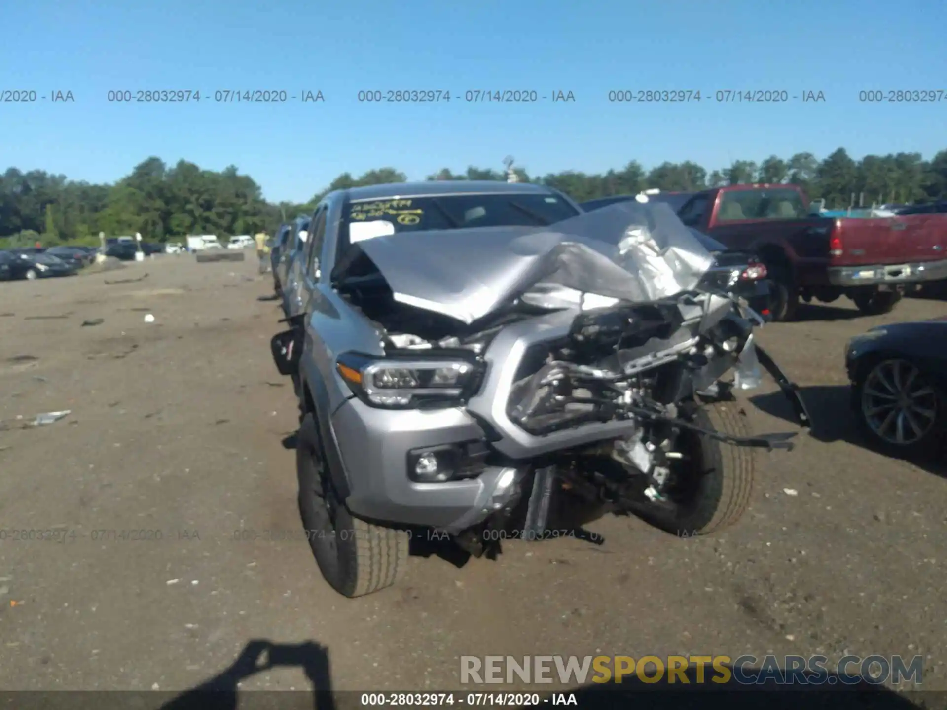 6 Photograph of a damaged car 3TMDZ5BN7LM089211 TOYOTA TACOMA 4WD 2020