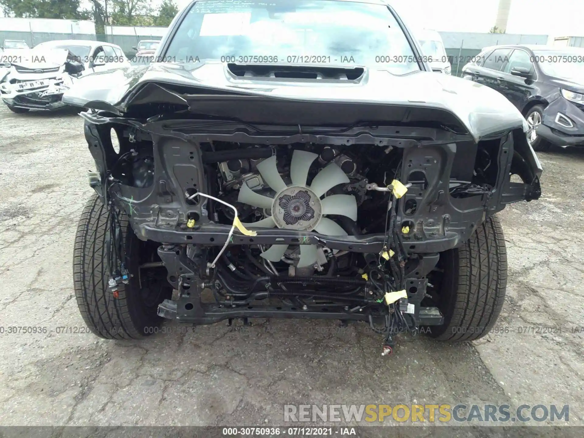 6 Photograph of a damaged car 3TMDZ5BN7LM096580 TOYOTA TACOMA 4WD 2020