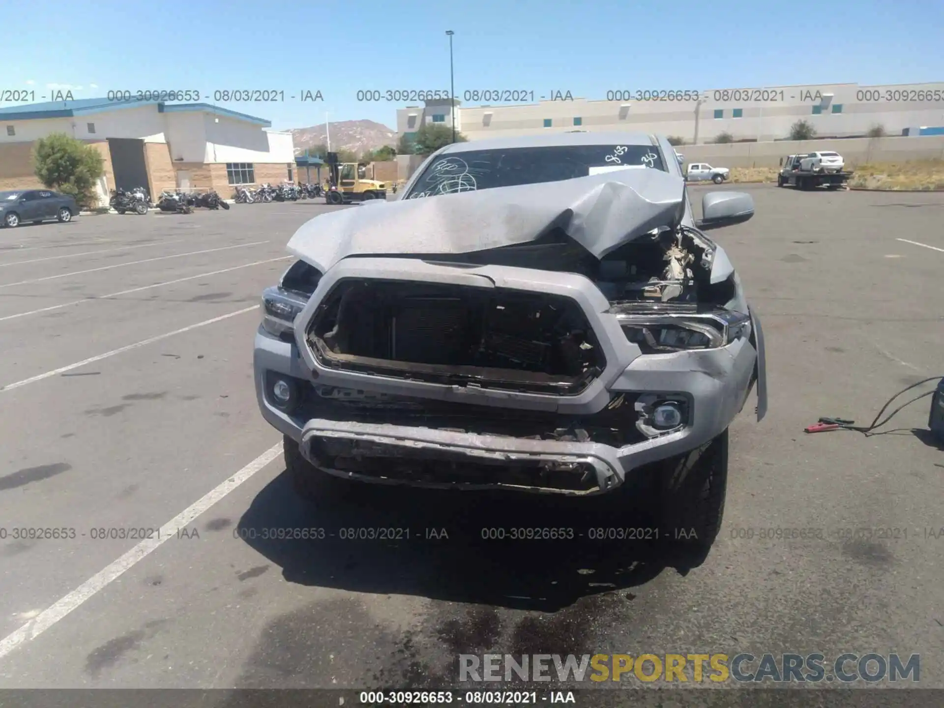 6 Photograph of a damaged car 3TMDZ5BN8LM083871 TOYOTA TACOMA 4WD 2020