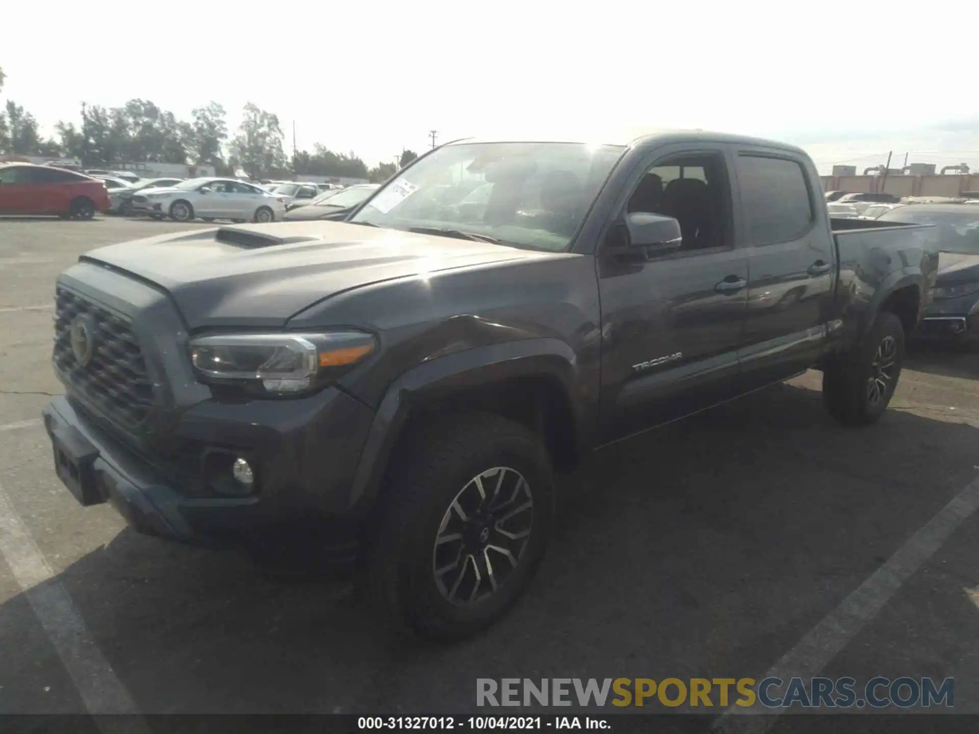 2 Photograph of a damaged car 3TMDZ5BN8LM096006 TOYOTA TACOMA 4WD 2020