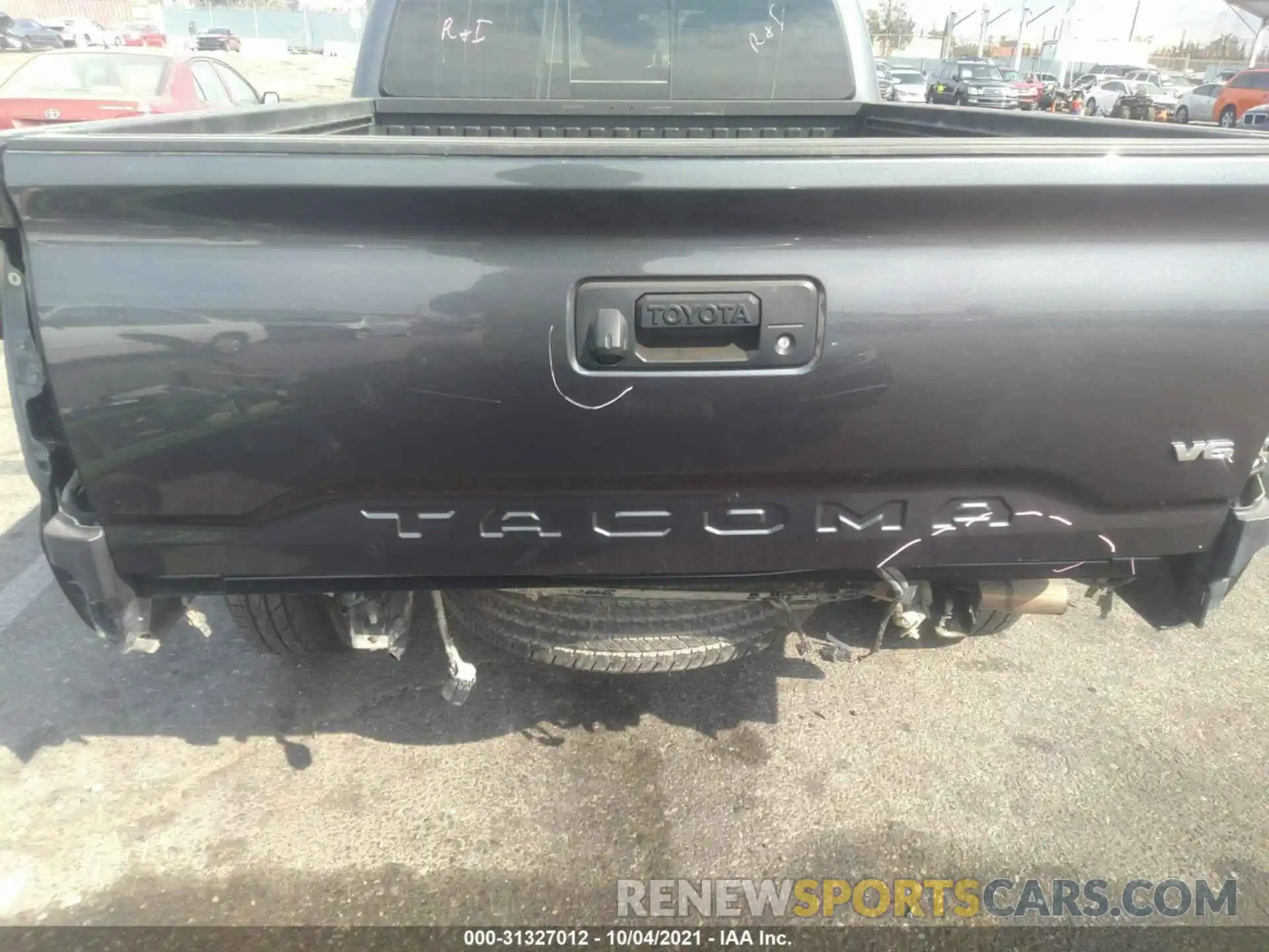 6 Photograph of a damaged car 3TMDZ5BN8LM096006 TOYOTA TACOMA 4WD 2020