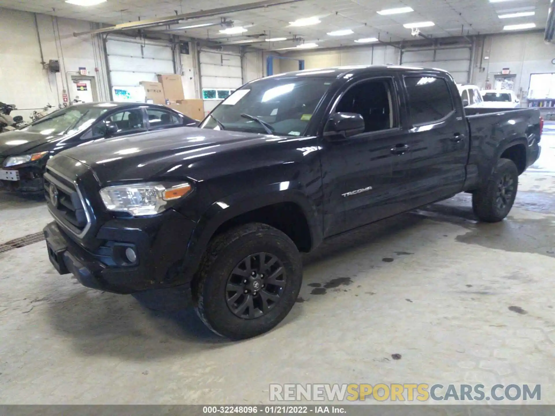 2 Photograph of a damaged car 3TMDZ5BN9LM080316 TOYOTA TACOMA 4WD 2020