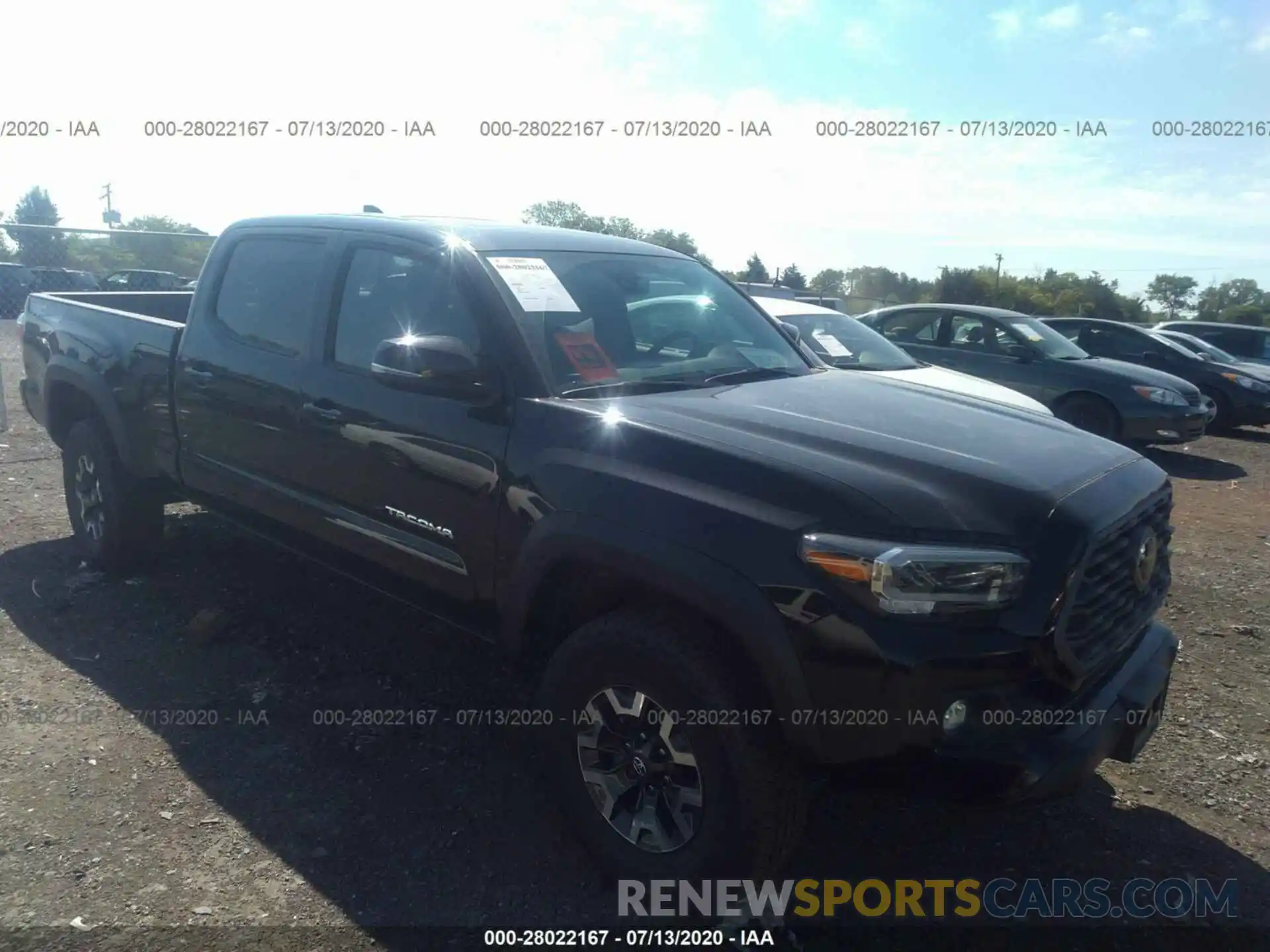 1 Фотография поврежденного автомобиля 3TMDZ5BN9LM081837 TOYOTA TACOMA 4WD 2020