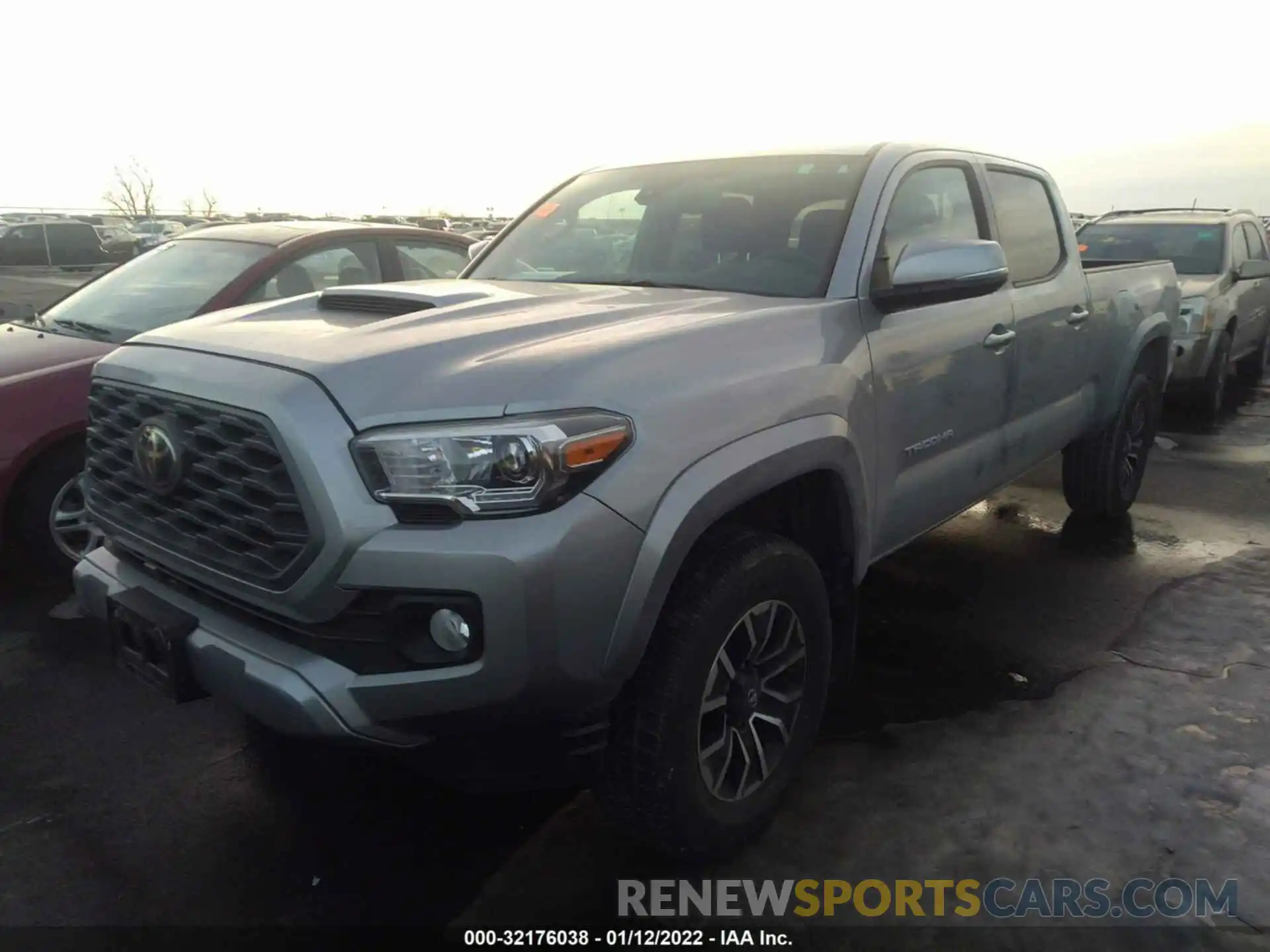 2 Photograph of a damaged car 3TMDZ5BN9LM090540 TOYOTA TACOMA 4WD 2020