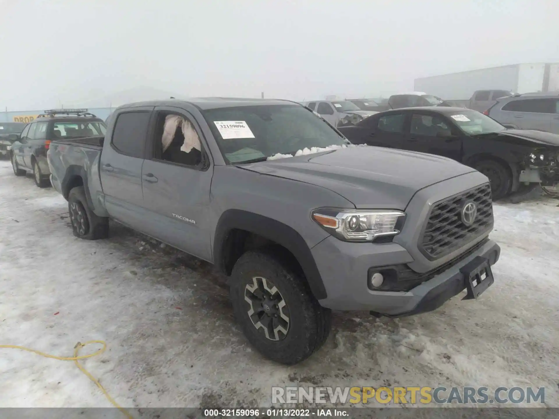 1 Photograph of a damaged car 3TMDZ5BN9LM094247 TOYOTA TACOMA 4WD 2020