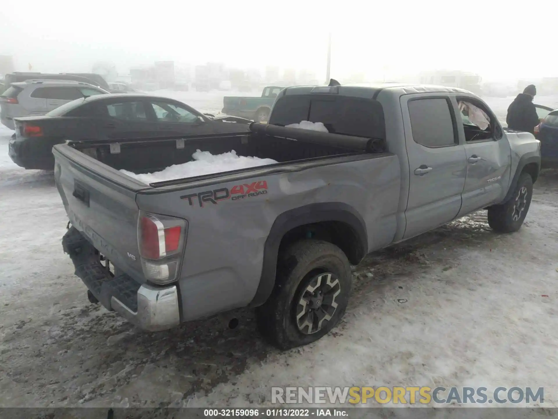 4 Photograph of a damaged car 3TMDZ5BN9LM094247 TOYOTA TACOMA 4WD 2020