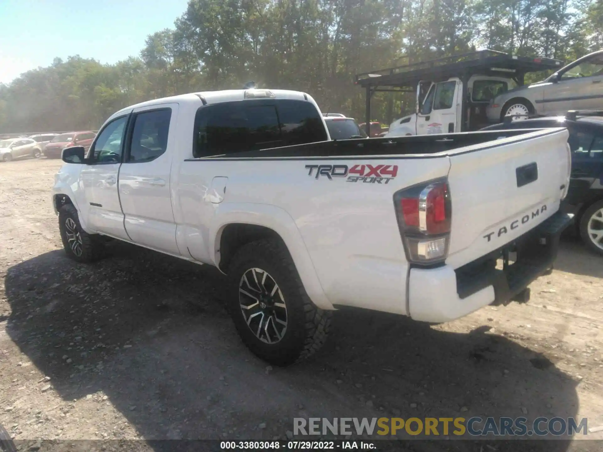 3 Photograph of a damaged car 3TMDZ5BN9LM095396 TOYOTA TACOMA 4WD 2020