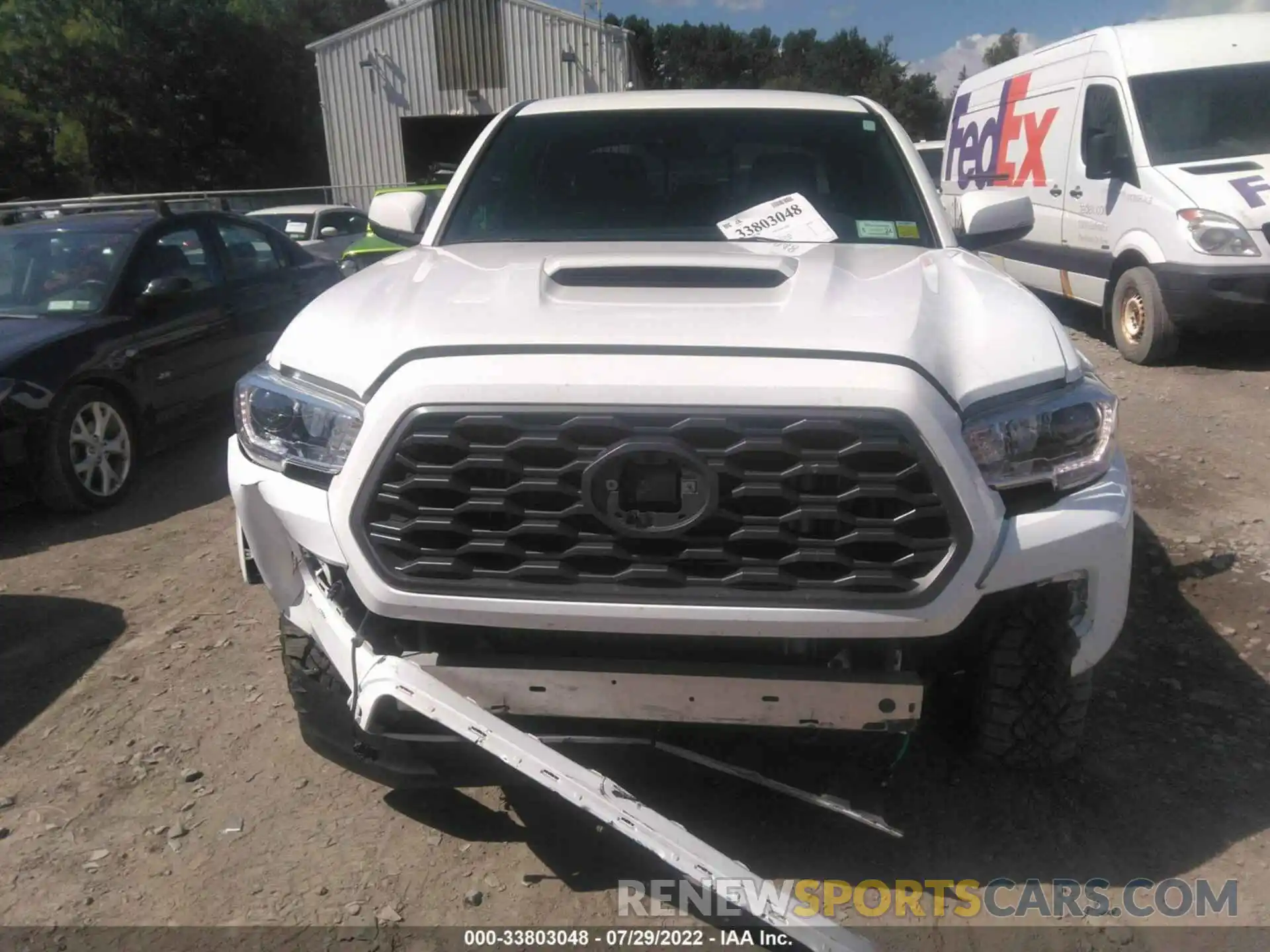 6 Photograph of a damaged car 3TMDZ5BN9LM095396 TOYOTA TACOMA 4WD 2020