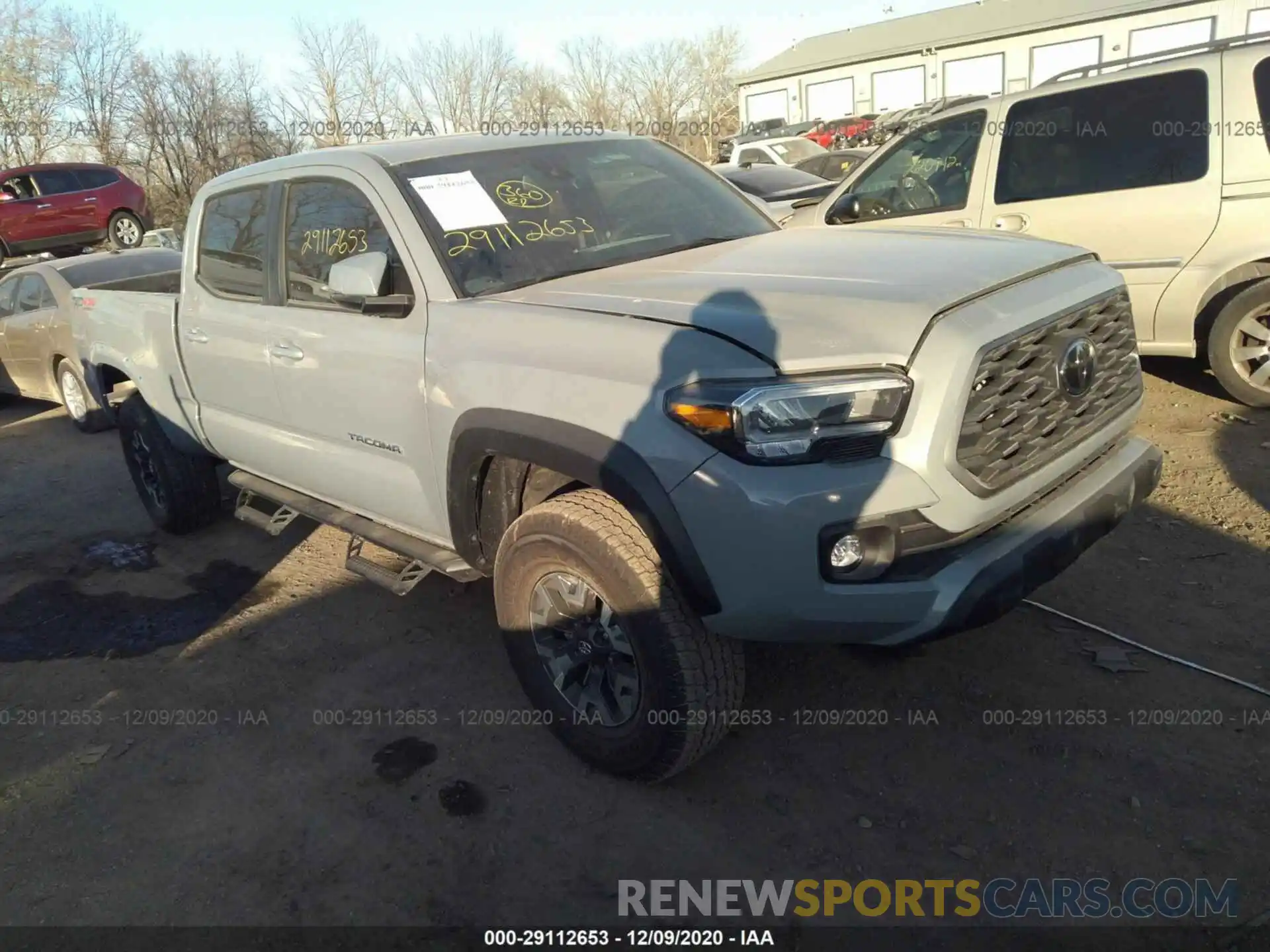 1 Photograph of a damaged car 3TMDZ5BN9LM095947 TOYOTA TACOMA 4WD 2020