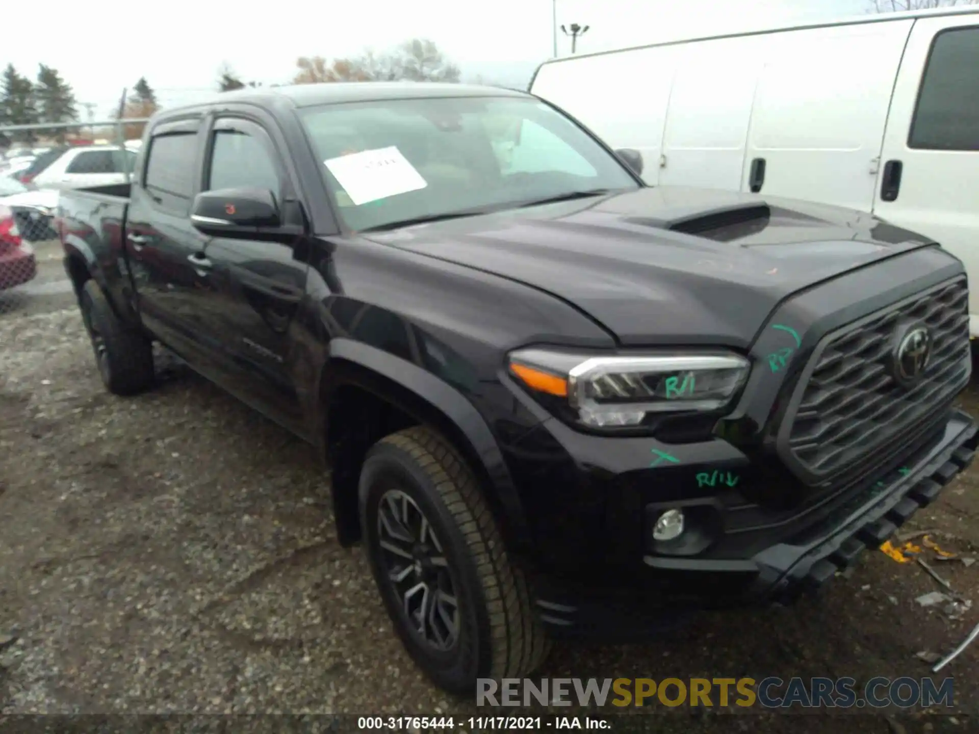 1 Photograph of a damaged car 3TMDZ5BNXLM084648 TOYOTA TACOMA 4WD 2020