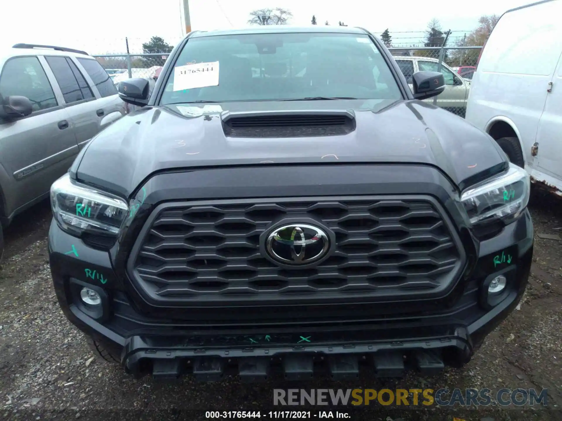 6 Photograph of a damaged car 3TMDZ5BNXLM084648 TOYOTA TACOMA 4WD 2020