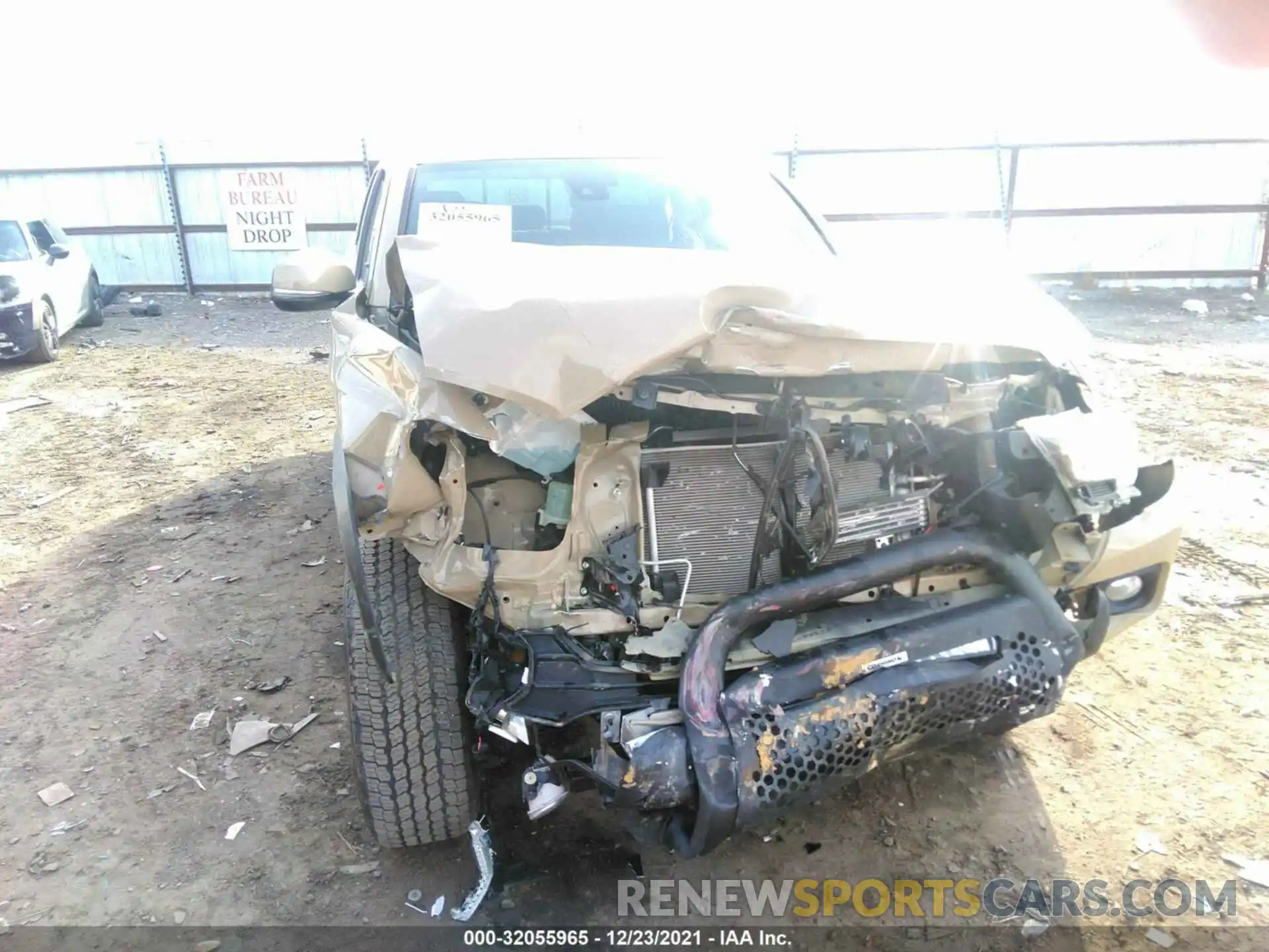 6 Photograph of a damaged car 3TMDZ5BNXLM085198 TOYOTA TACOMA 4WD 2020