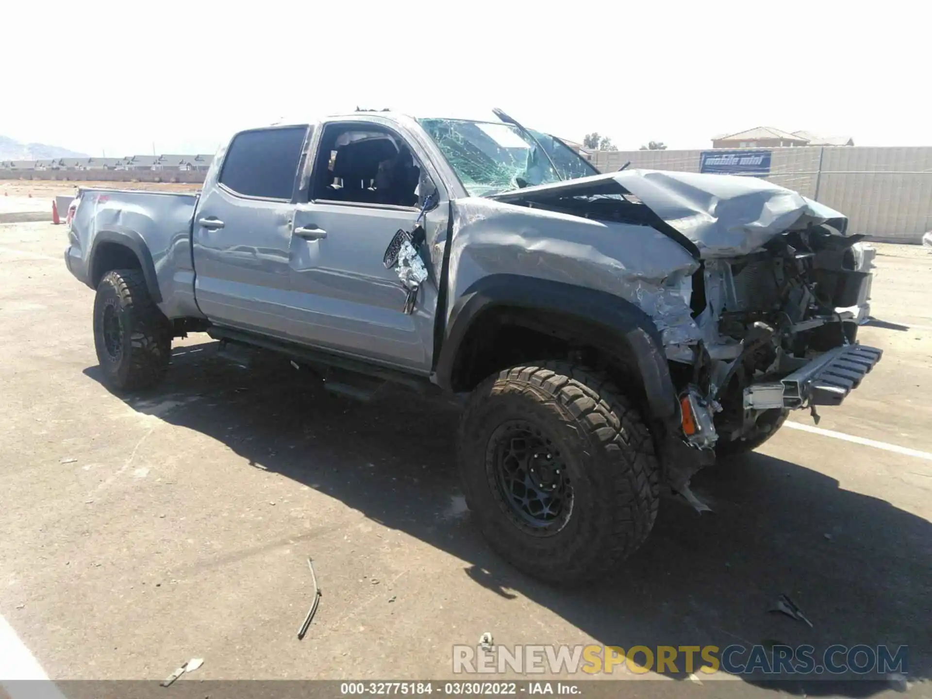 1 Photograph of a damaged car 3TMDZ5BNXLM088621 TOYOTA TACOMA 4WD 2020