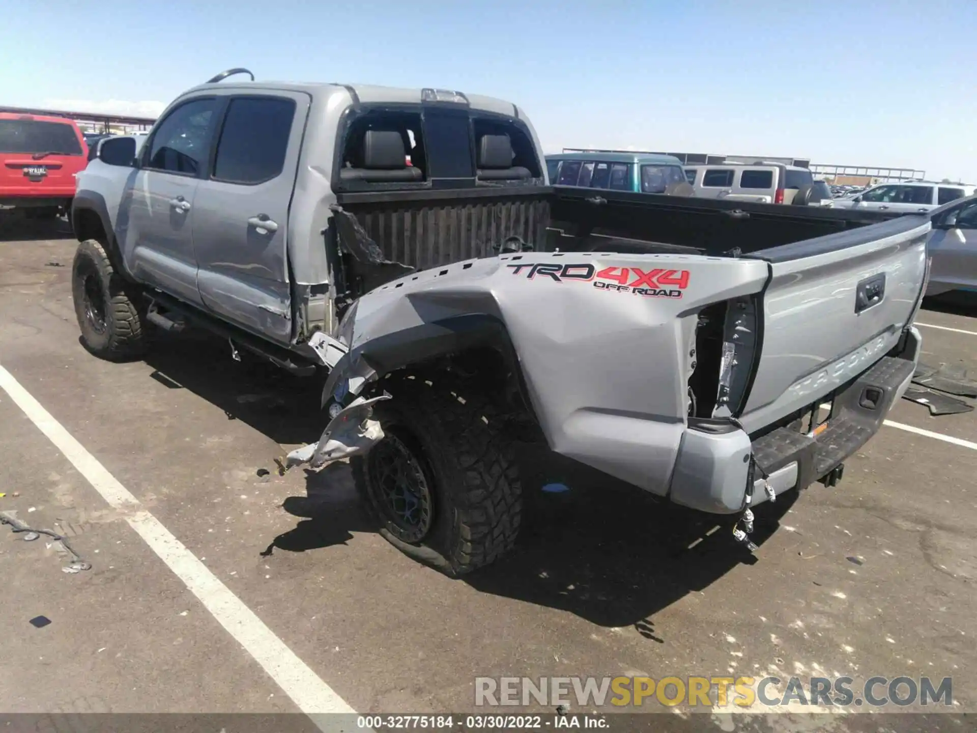 3 Photograph of a damaged car 3TMDZ5BNXLM088621 TOYOTA TACOMA 4WD 2020