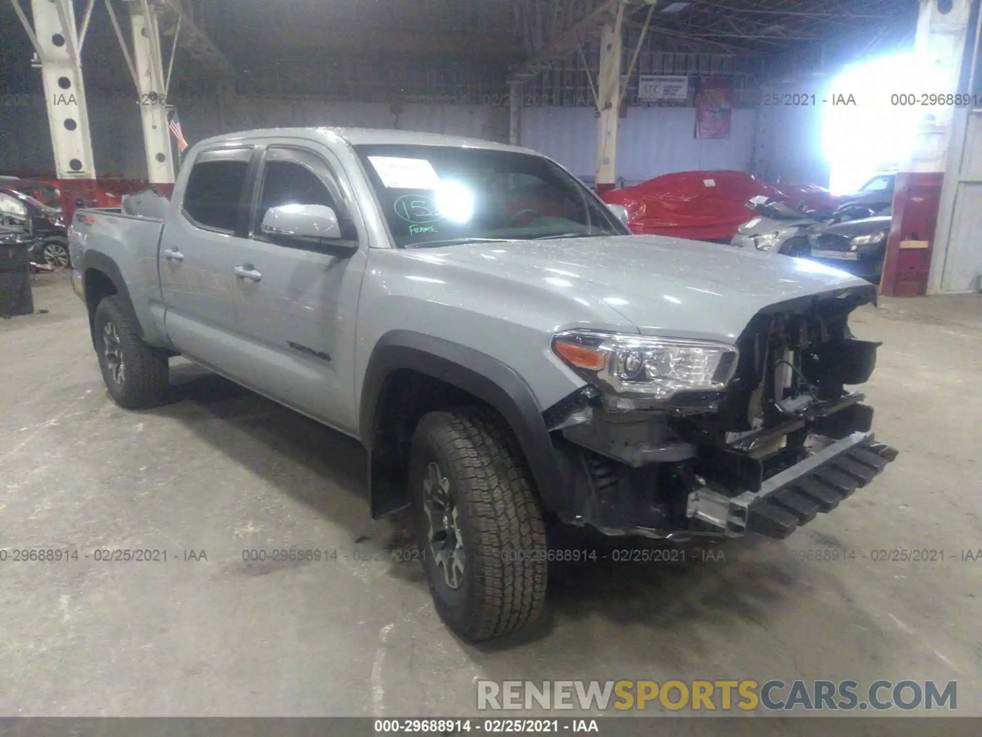 1 Фотография поврежденного автомобиля 3TMDZ5BNXLM096525 TOYOTA TACOMA 4WD 2020