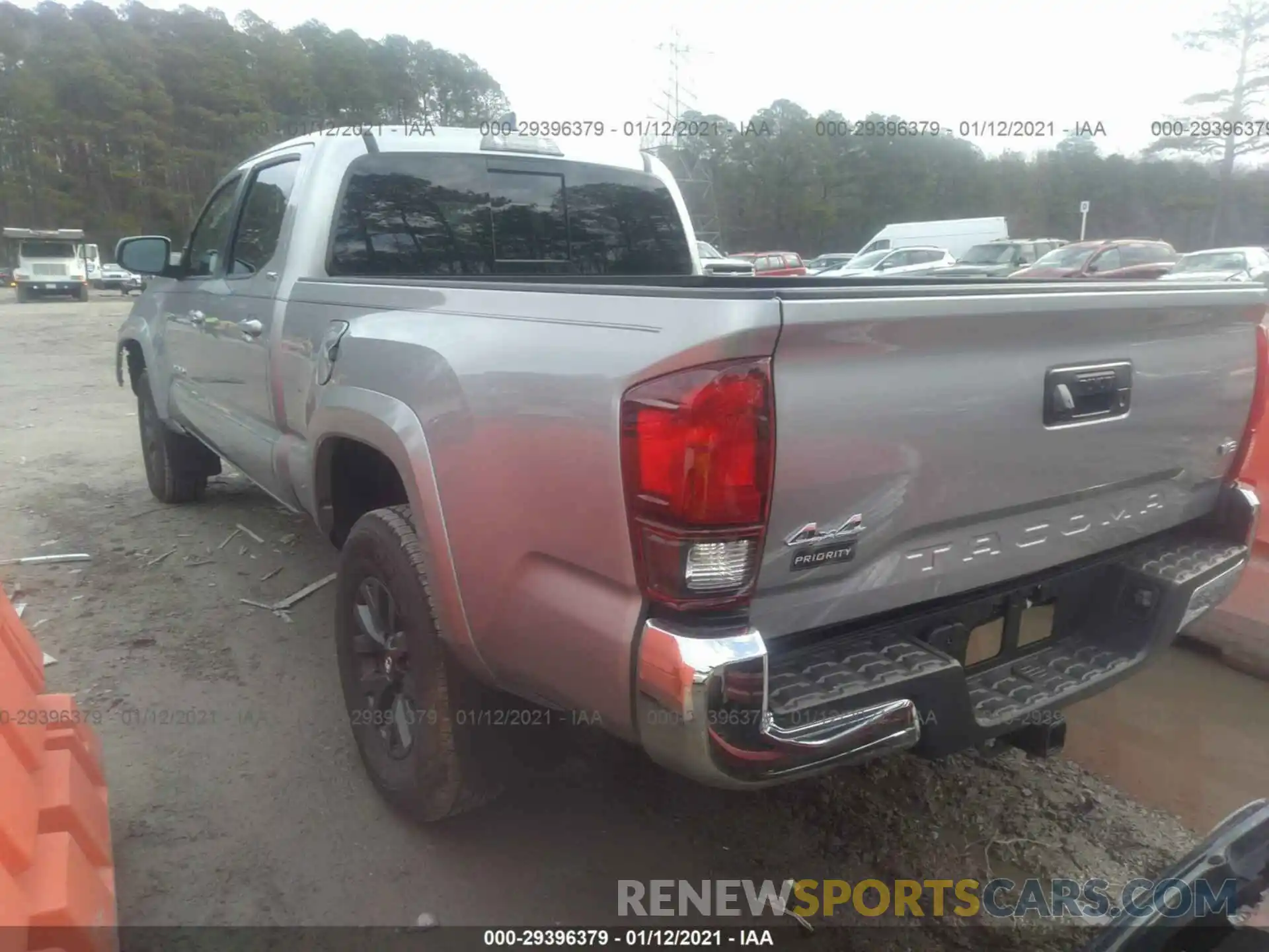 3 Photograph of a damaged car 3TMDZ5BNXLM097819 TOYOTA TACOMA 4WD 2020