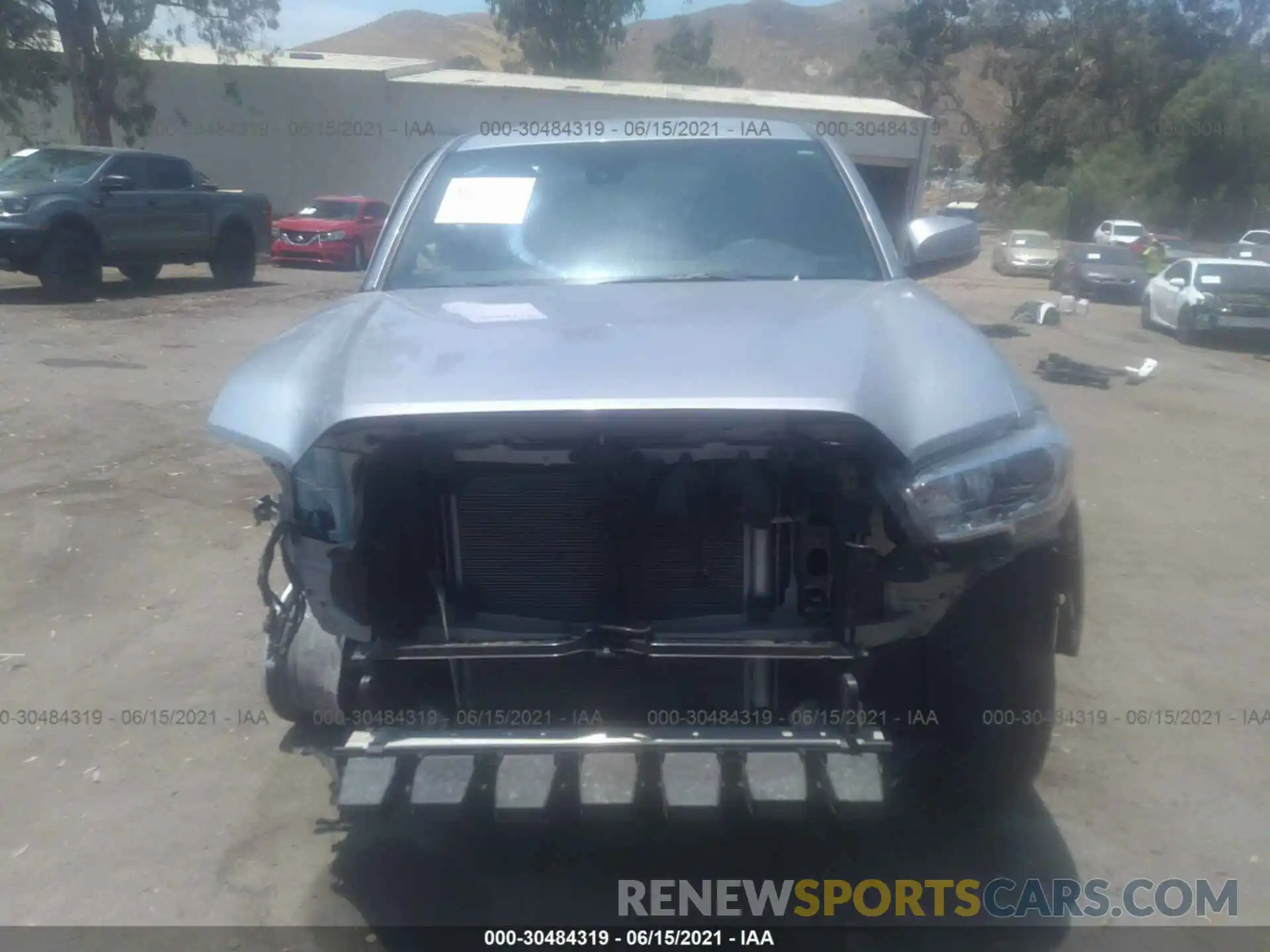 6 Photograph of a damaged car 3TMDZ5BNXLM098484 TOYOTA TACOMA 4WD 2020