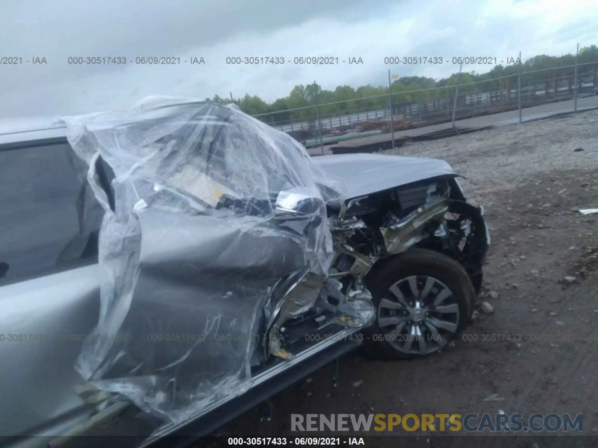 6 Photograph of a damaged car 3TMGZ5AN1LM340674 TOYOTA TACOMA 4WD 2020