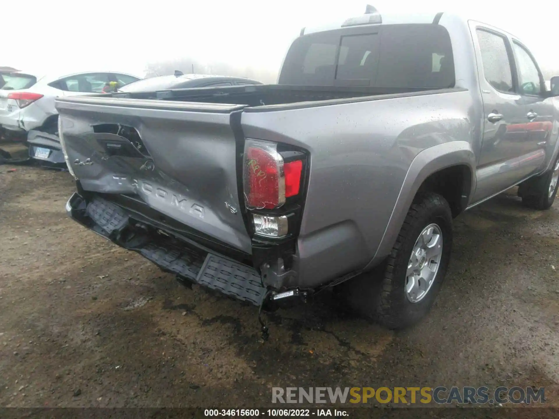 6 Фотография поврежденного автомобиля 3TMGZ5AN5LM338605 TOYOTA TACOMA 4WD 2020