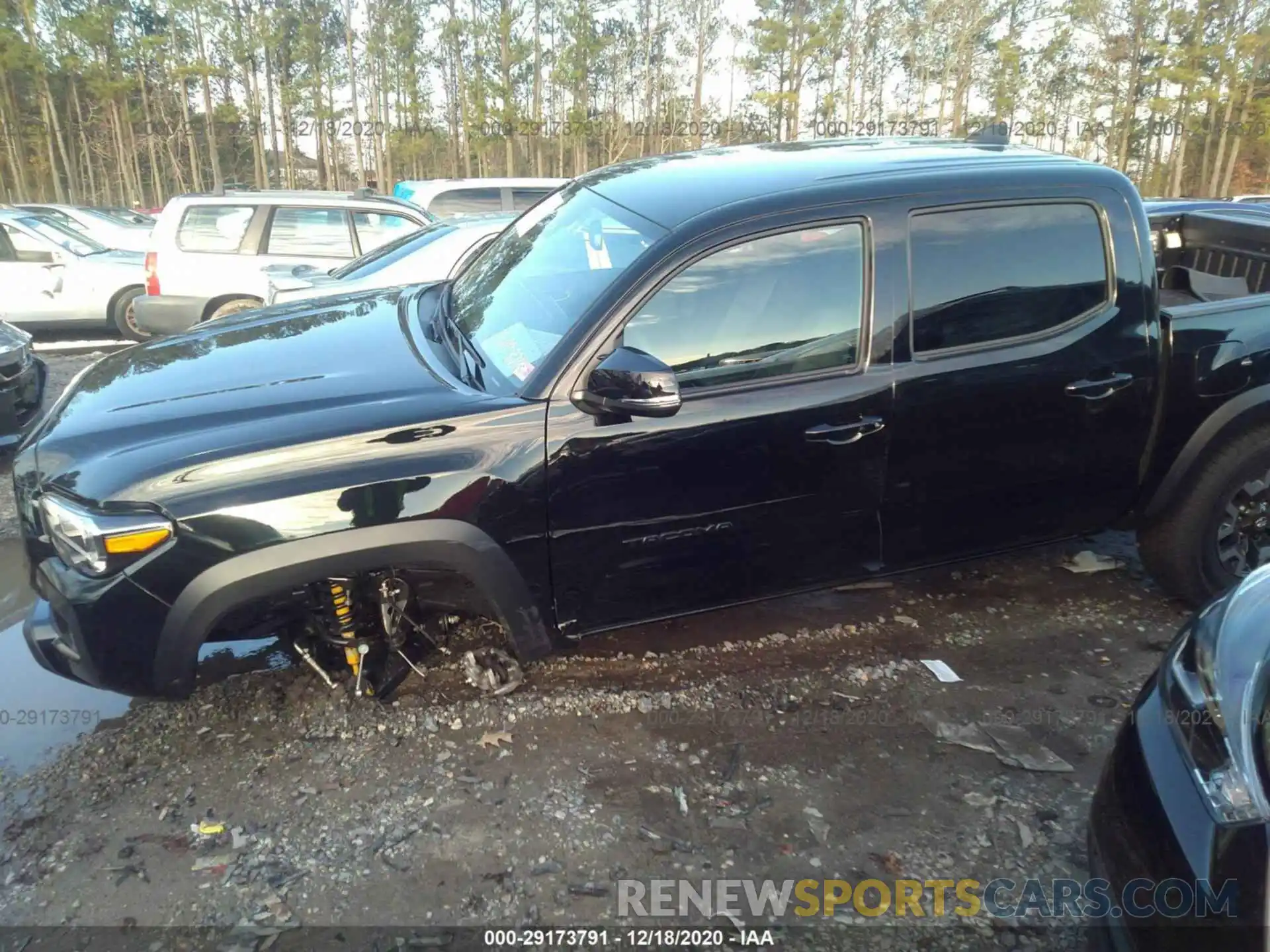 6 Фотография поврежденного автомобиля 3TYCZ5ANXLT006551 TOYOTA TACOMA 4WD 2020