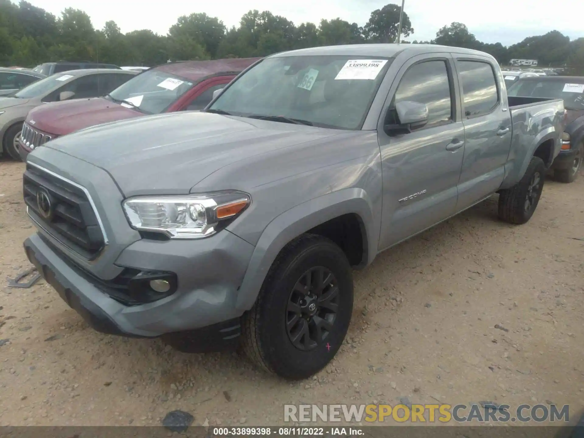 2 Фотография поврежденного автомобиля 3TYDZ5BN1LT000012 TOYOTA TACOMA 4WD 2020