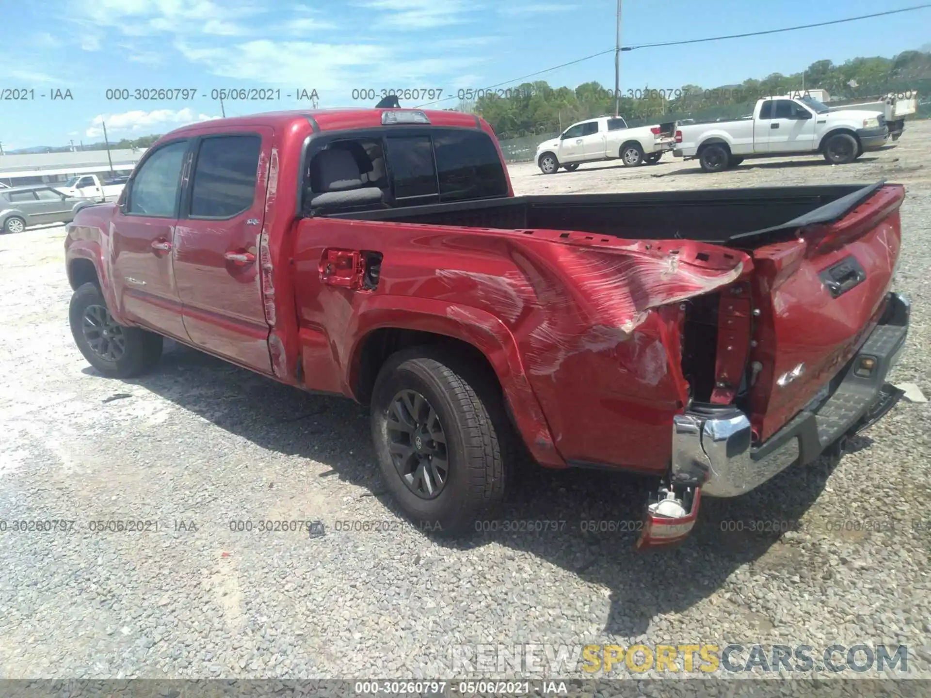 3 Photograph of a damaged car 3TYDZ5BN9LT000159 TOYOTA TACOMA 4WD 2020