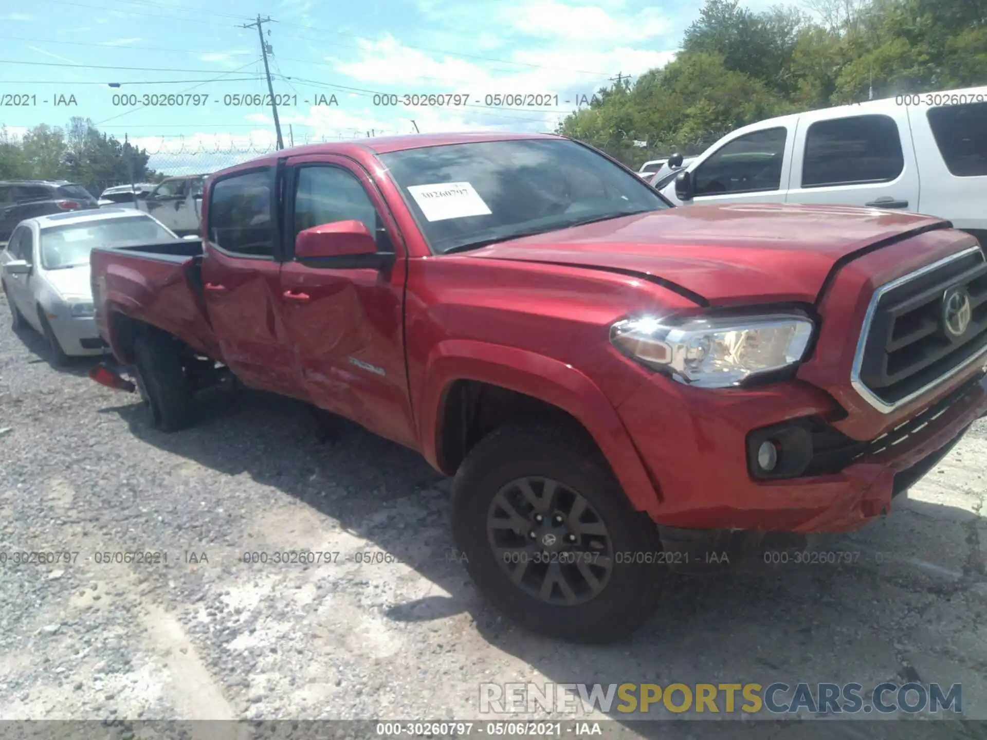 6 Фотография поврежденного автомобиля 3TYDZ5BN9LT000159 TOYOTA TACOMA 4WD 2020