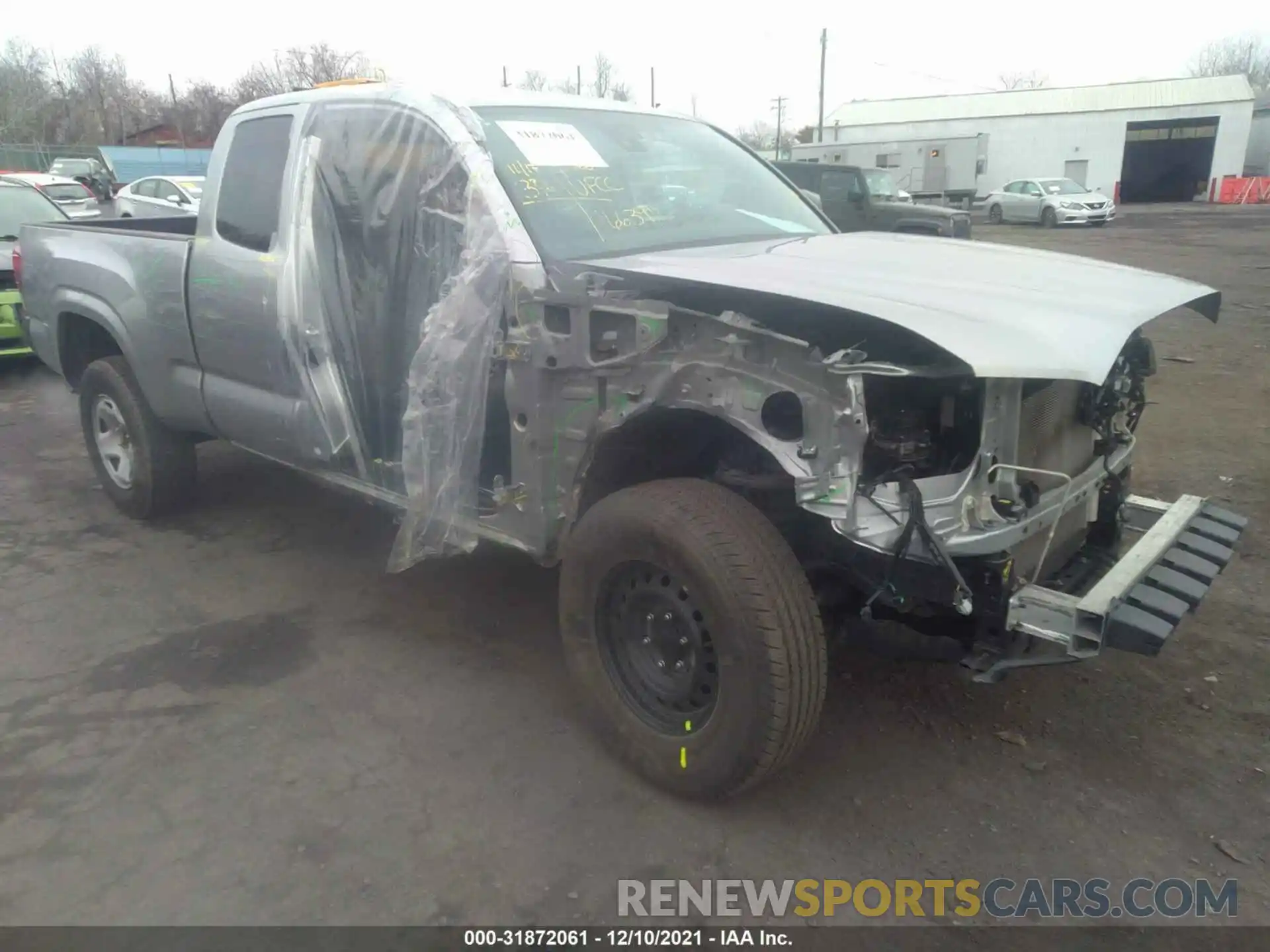 1 Photograph of a damaged car 3TYSX5EN5LT003035 TOYOTA TACOMA 4WD 2020