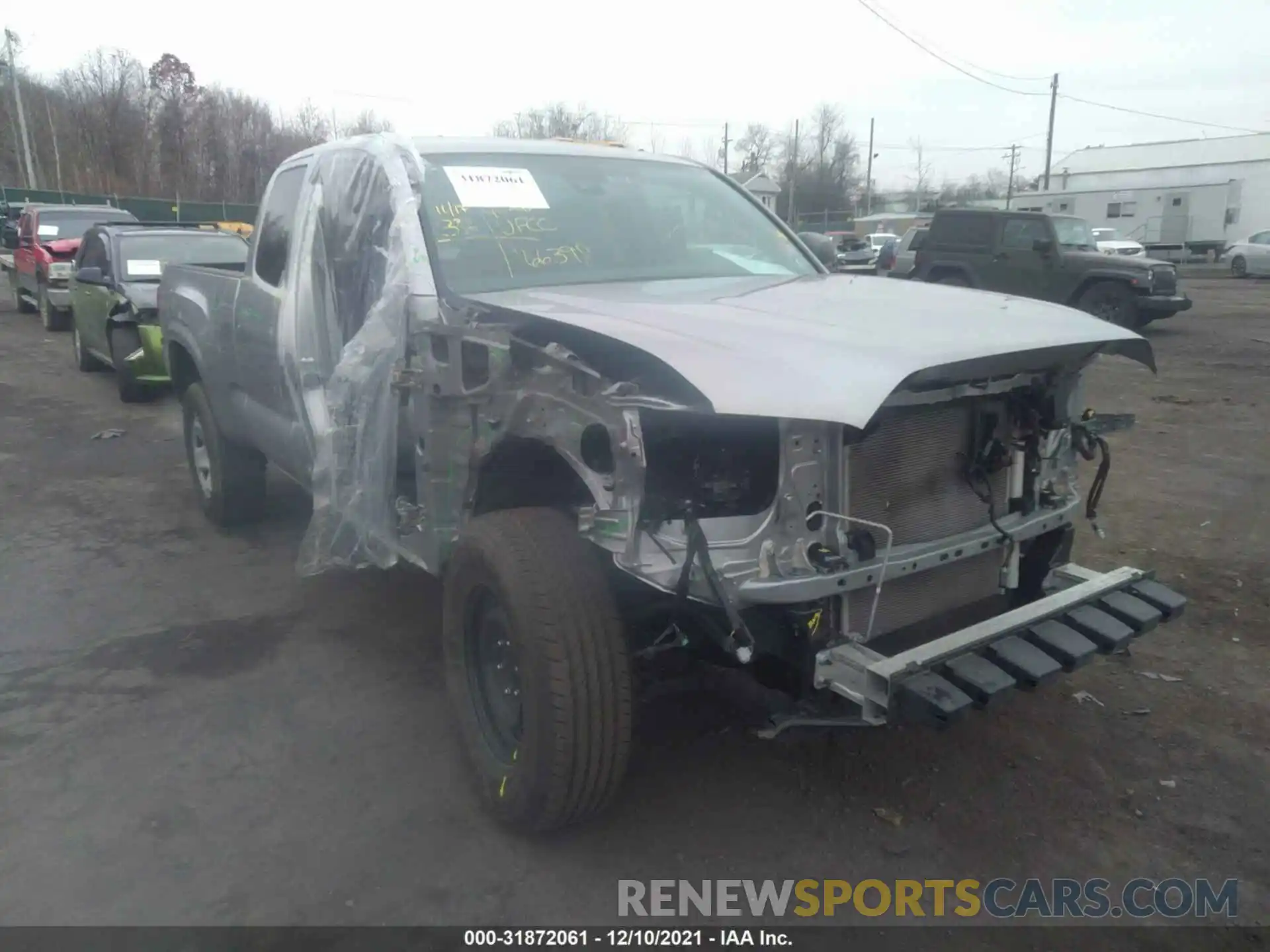 6 Photograph of a damaged car 3TYSX5EN5LT003035 TOYOTA TACOMA 4WD 2020