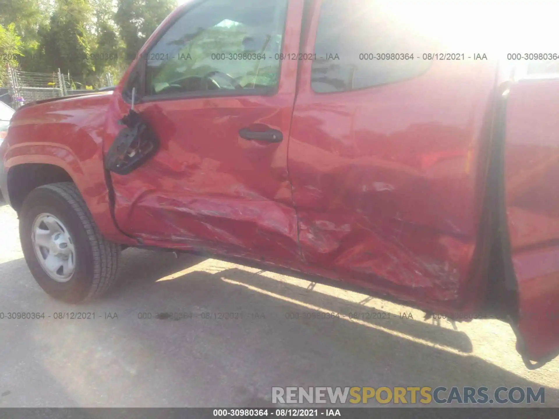 6 Photograph of a damaged car 3TYSX5EN5LT003407 TOYOTA TACOMA 4WD 2020